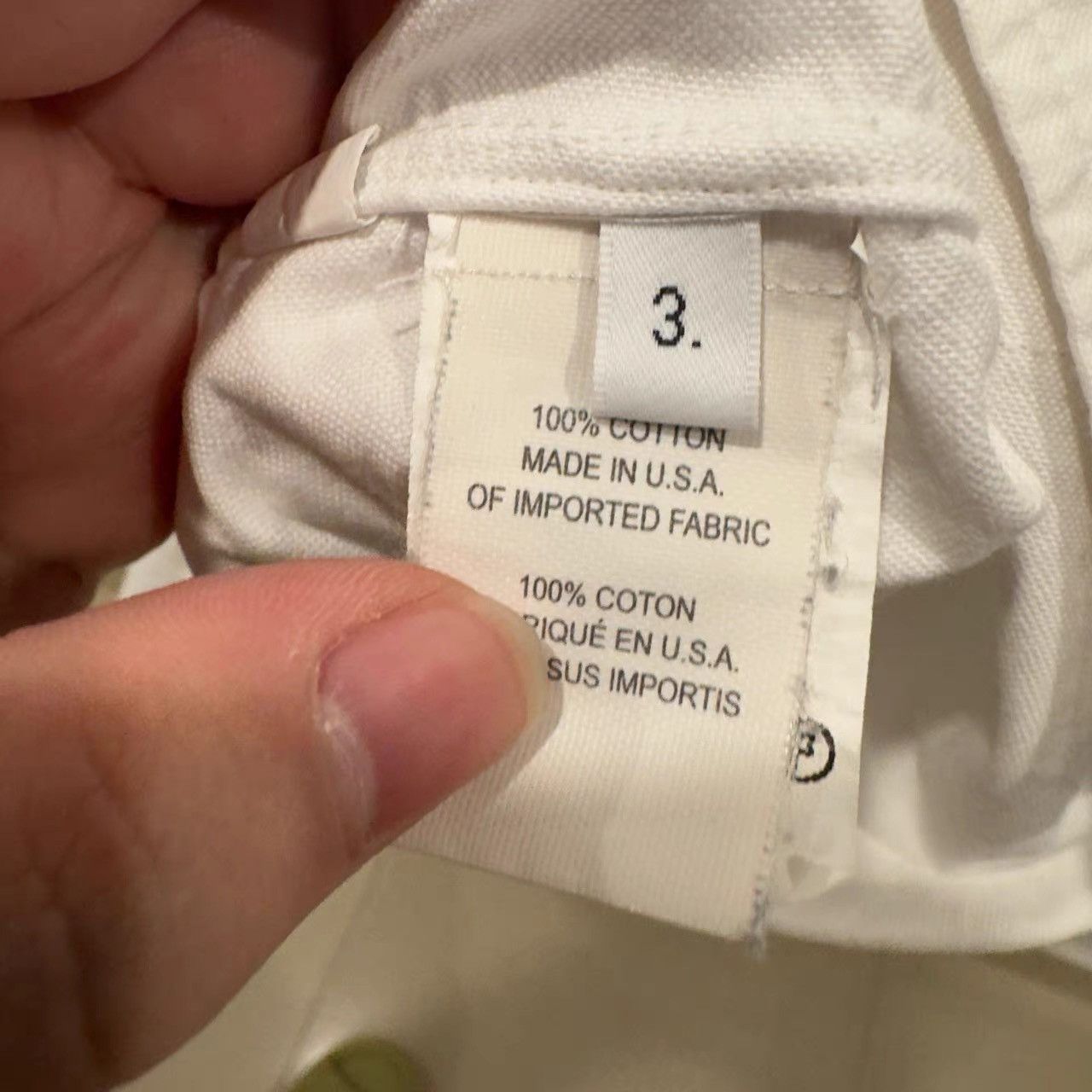 Thom Browne Thom Browne White Striped Oxford Shirt K28 Size US L / EU 52-54 / 3 - 4 Thumbnail