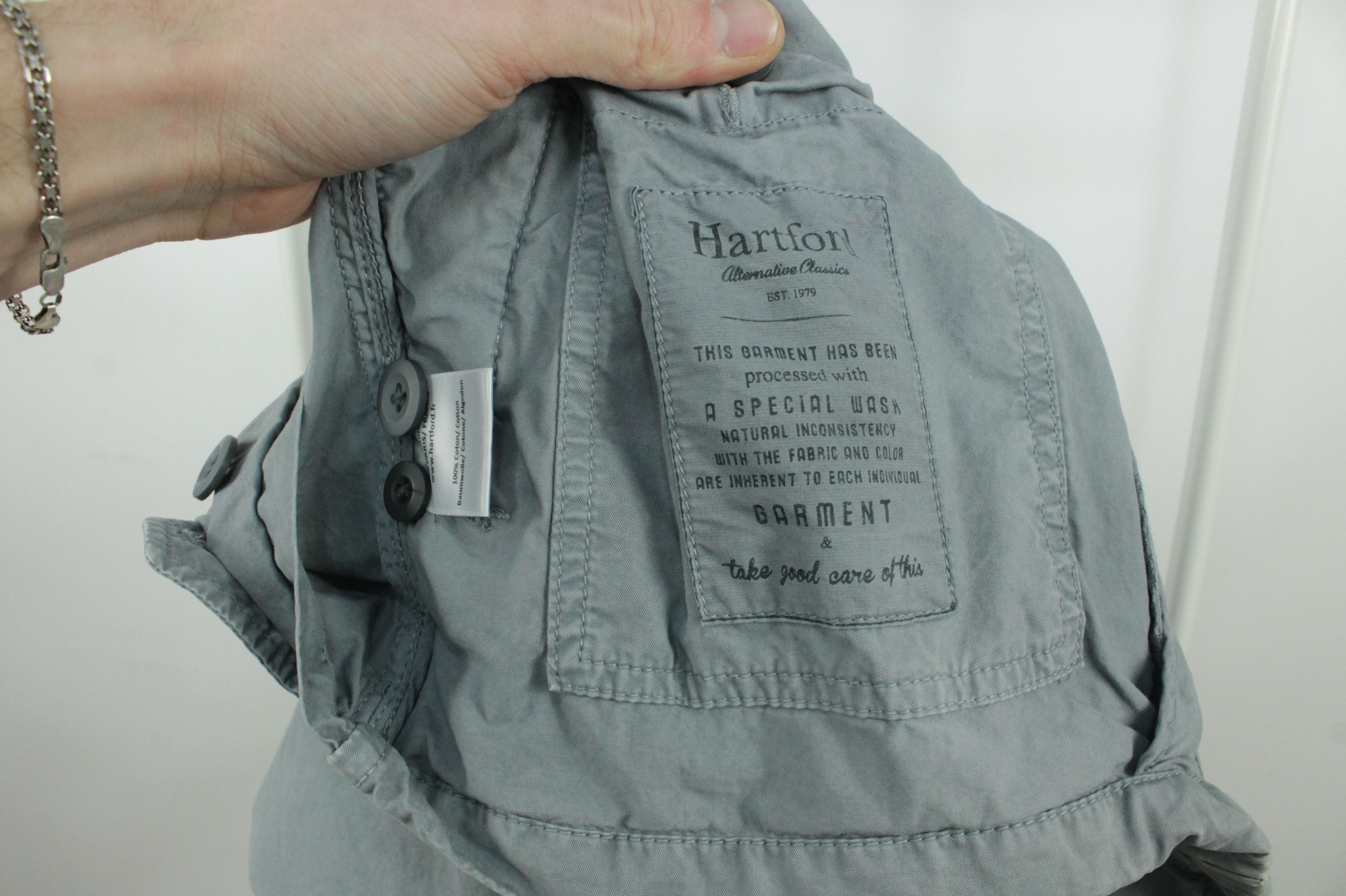 Hartford Hartford Alternative Classics Cotton Garment Dyed Jacket Size US M / EU 48-50 / 2 - 7 Thumbnail