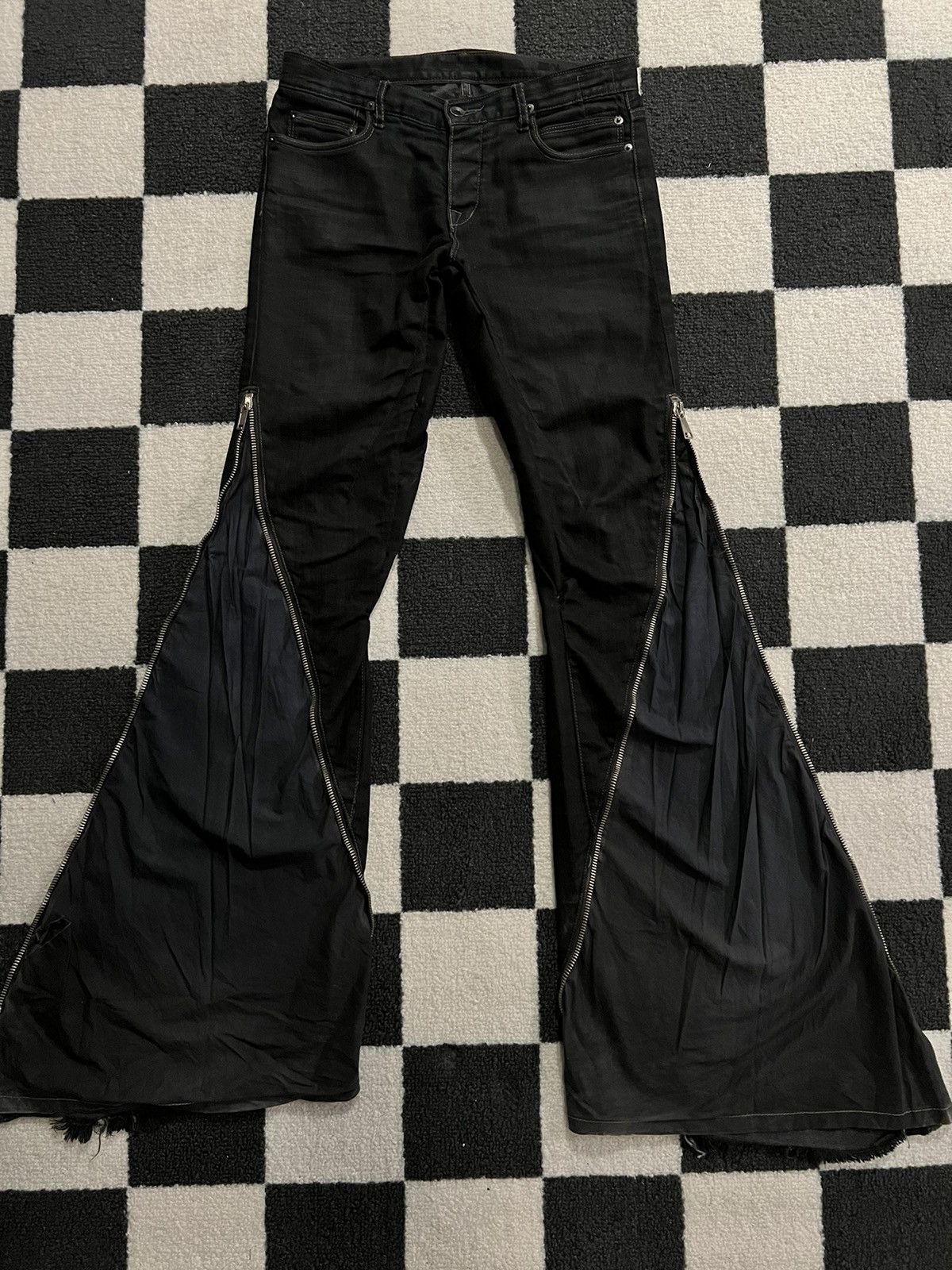 Rick Owens SS09 Rick Owens Strutter Banana Cut Denim Size US 29 - 3 Thumbnail