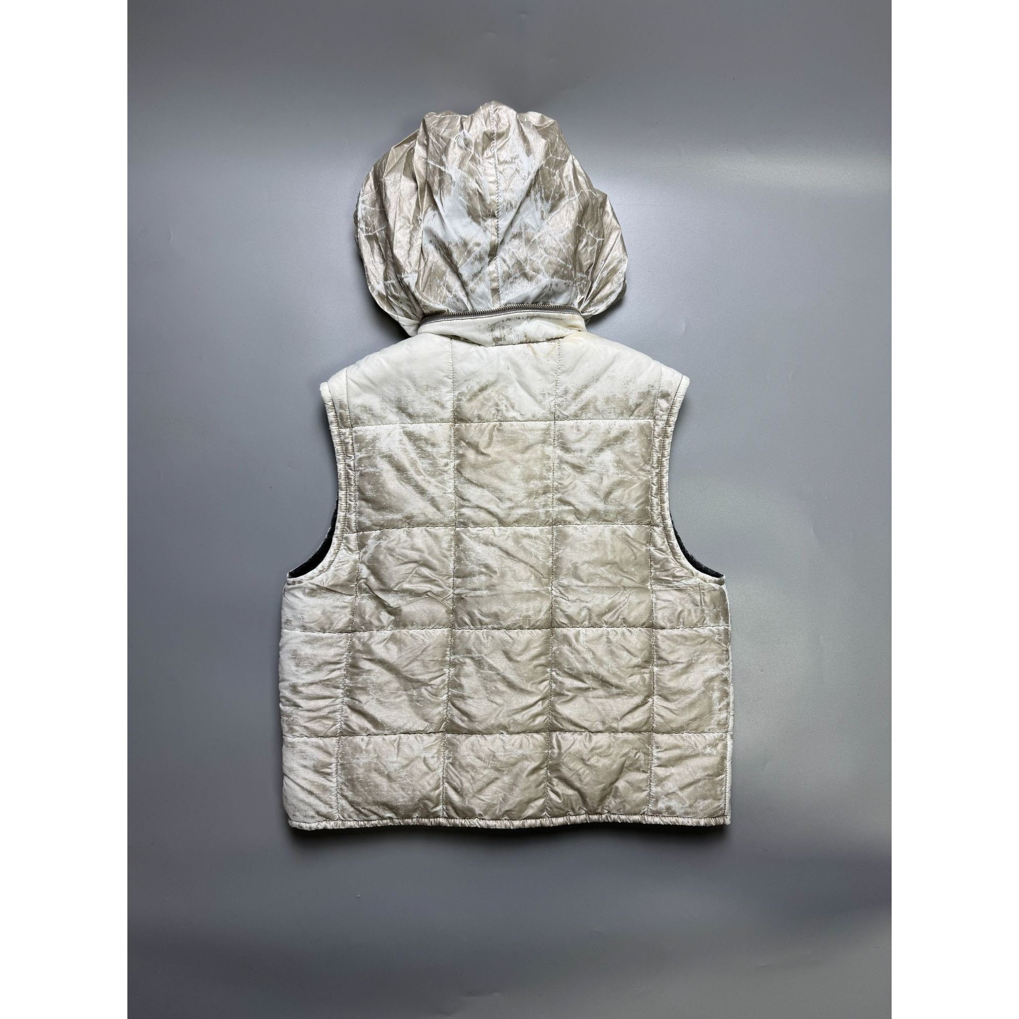 Iceberg Iceberg Jeans Vintage Distressed Silver Vest (Y1116) Size M / US 6-8 / IT 42-44 - 12 Thumbnail