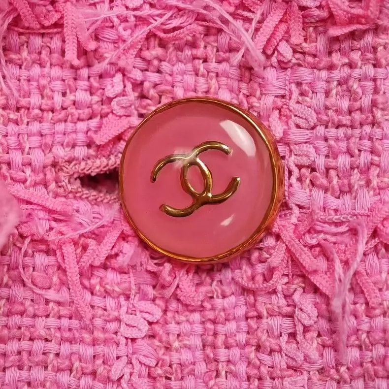 Chanel Chanel 23c early spring butterfly pink jacket Size XS / US 0-2 / IT 36-38 - 7 Thumbnail