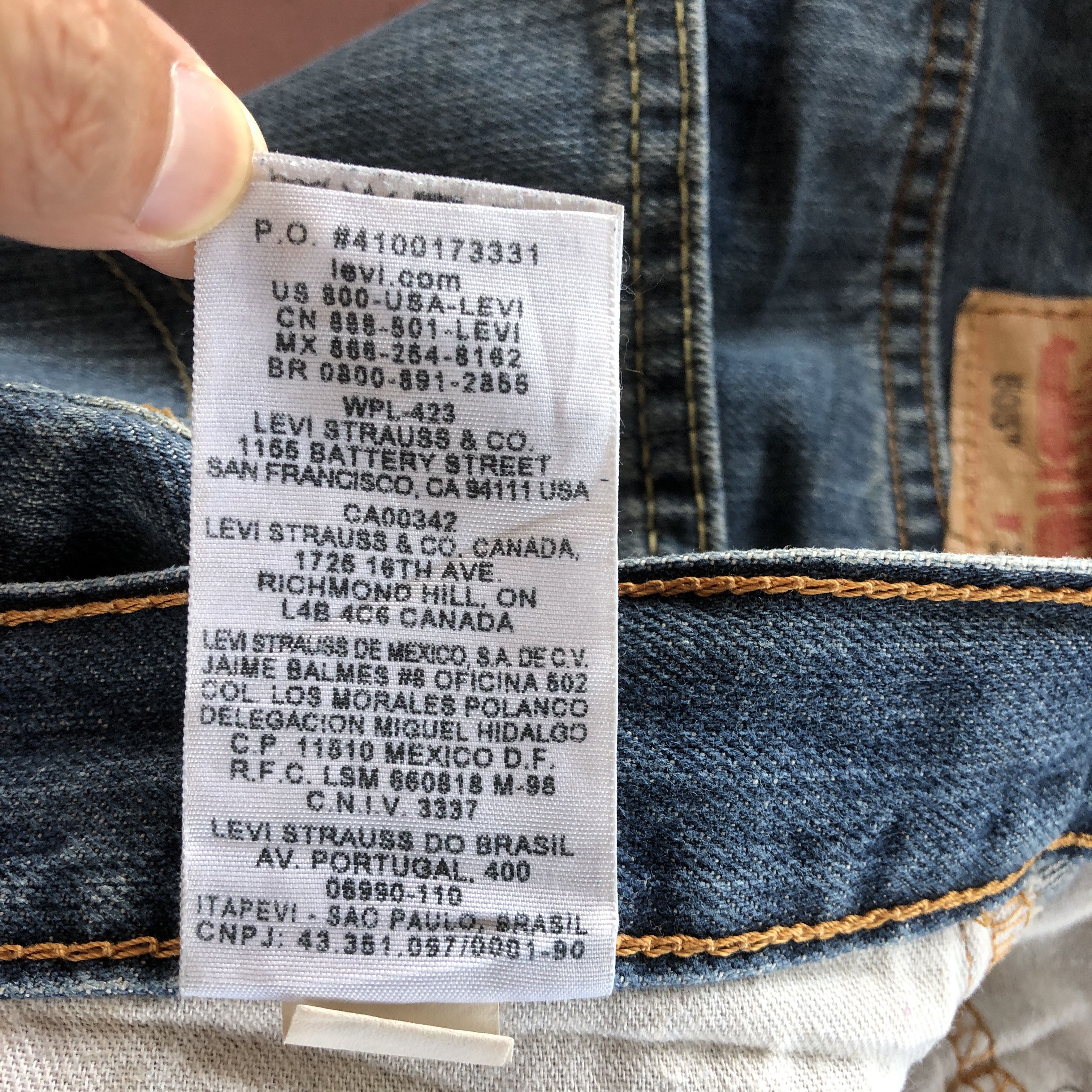 Levi's Vintage Levis 505 Distressed Levi's Distressed Faded Denim Size US 34 / EU 50 - 8 Thumbnail