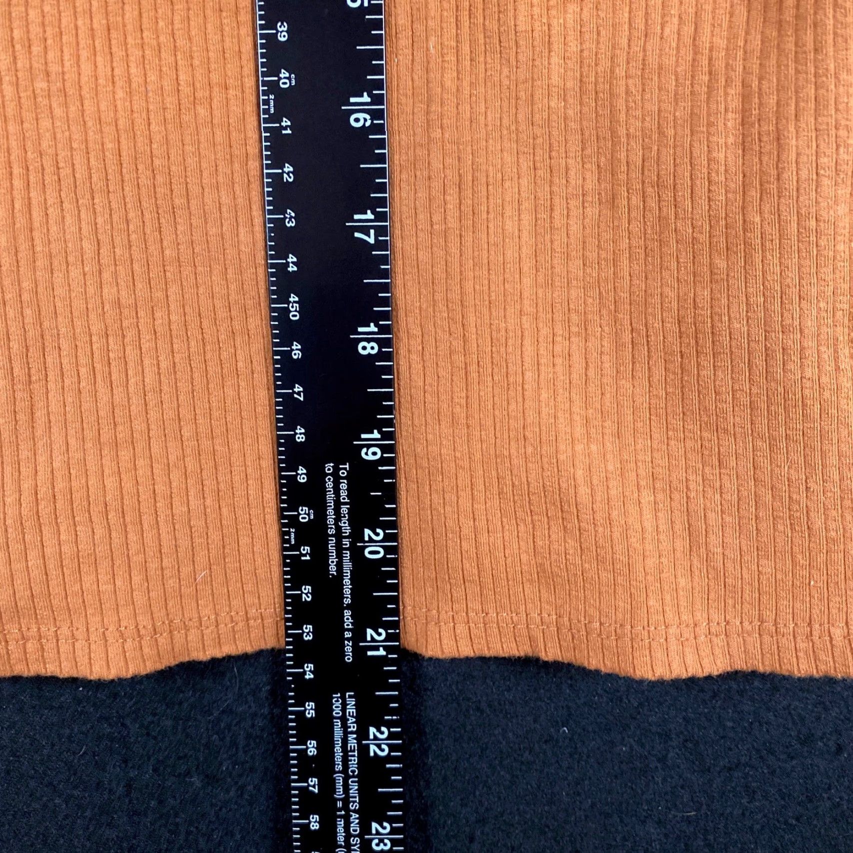 Vintage Maeve Anthropologie Womens Sweater Orange High Neck Sleeveless Stretch M Size M / US 6-8 / IT 42-44 - 7 Thumbnail