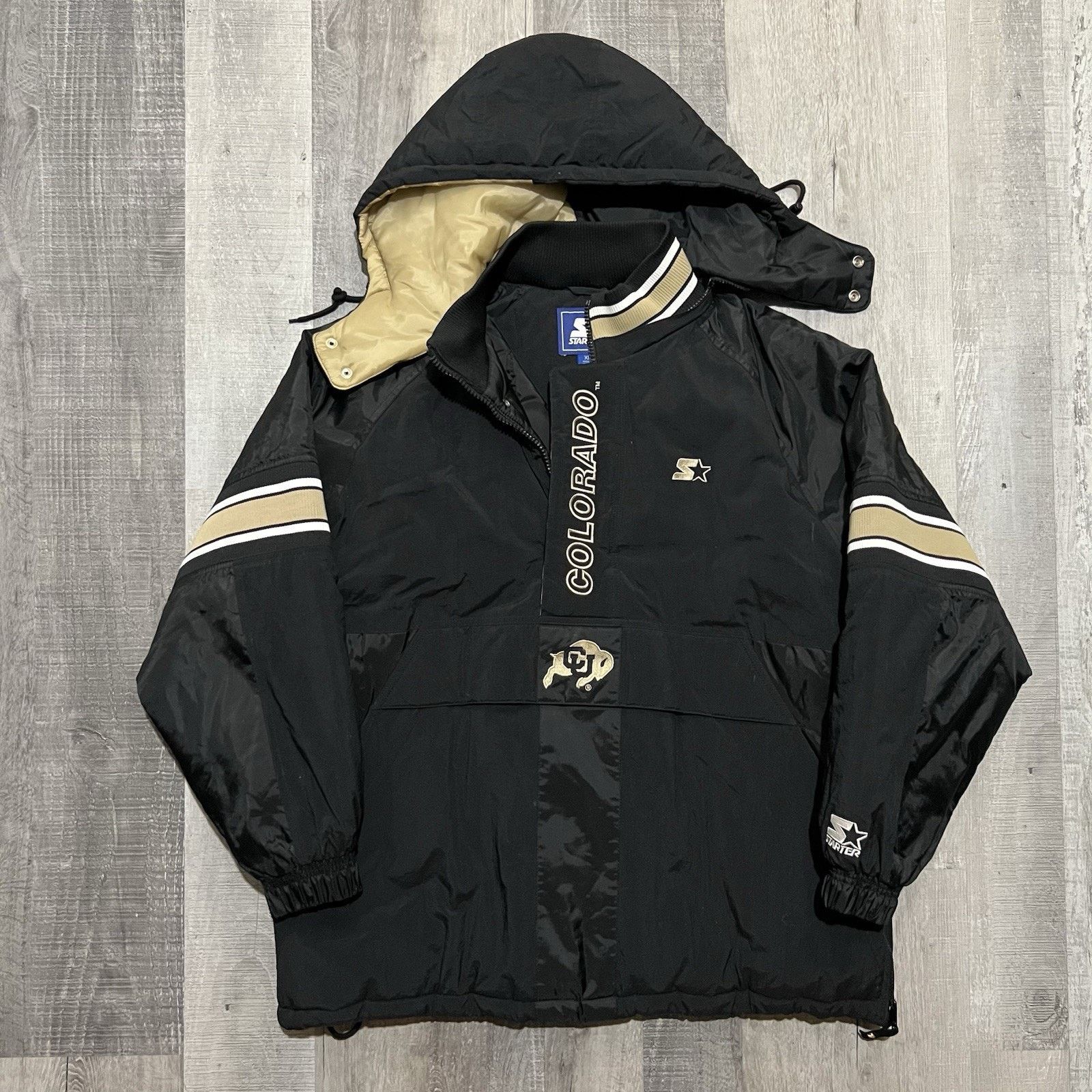 Starter Starter University Of Colorado Puffer Jacket Buffs College Size US XL / EU 56 / 4 - 1 Thumbnail