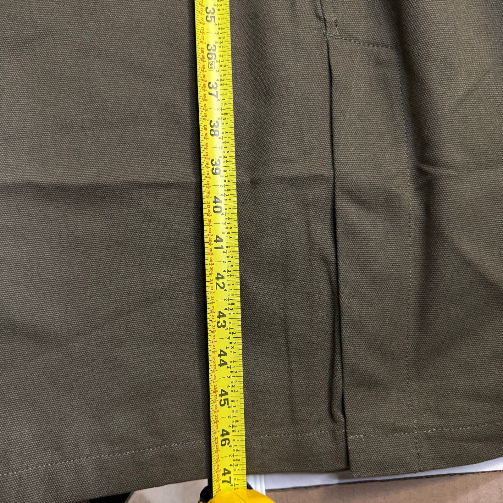 Honor the Gift •NEW• HONOR THE GIFT HEAVY JACKET Canvas Trench in Olive • M Size M / US 6-8 / IT 42-44 - 6 Thumbnail