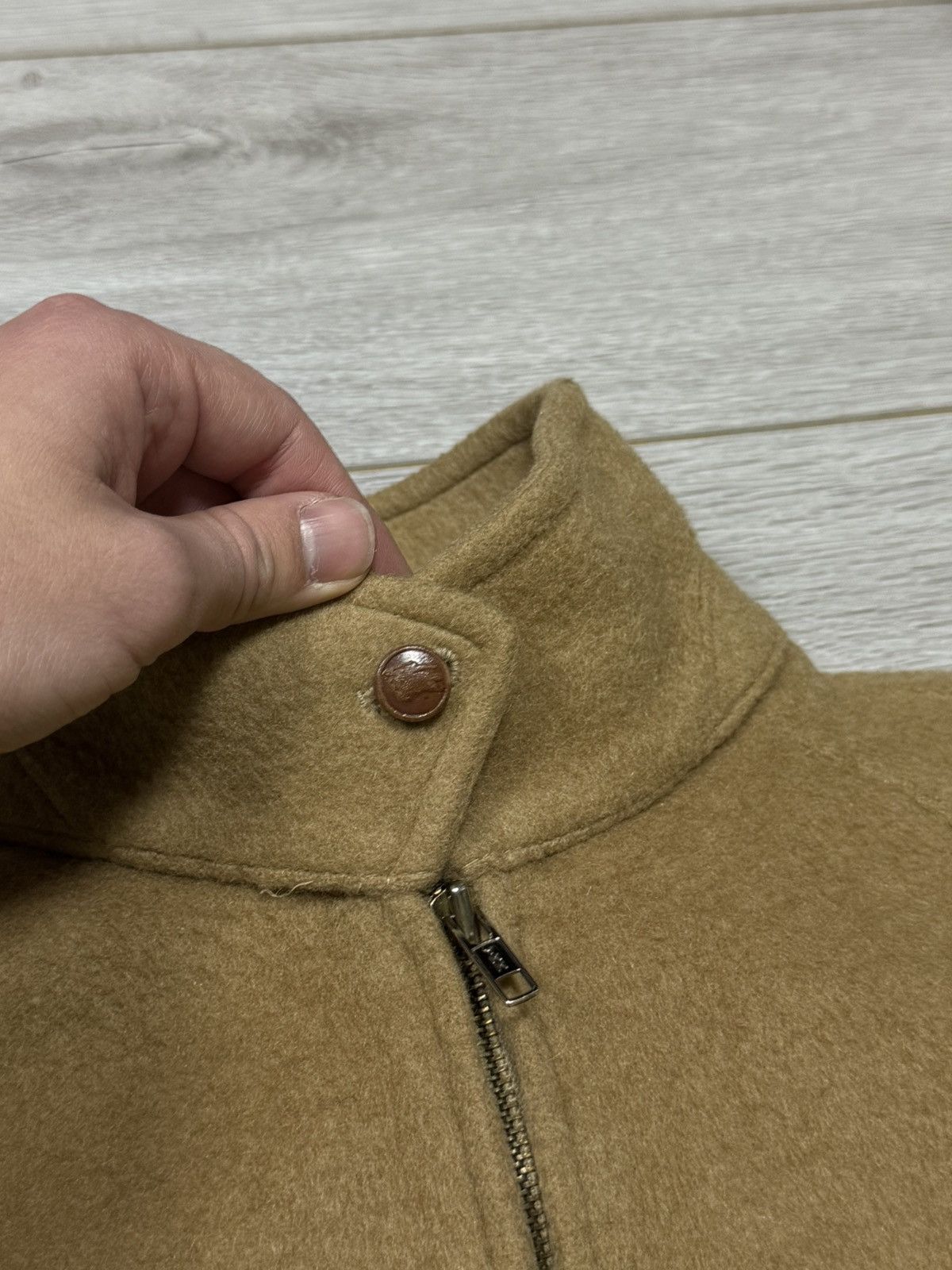Burberry Burberry beige nova check bomber jacket wool zip Size US M / EU 48-50 / 2 - 5 Thumbnail