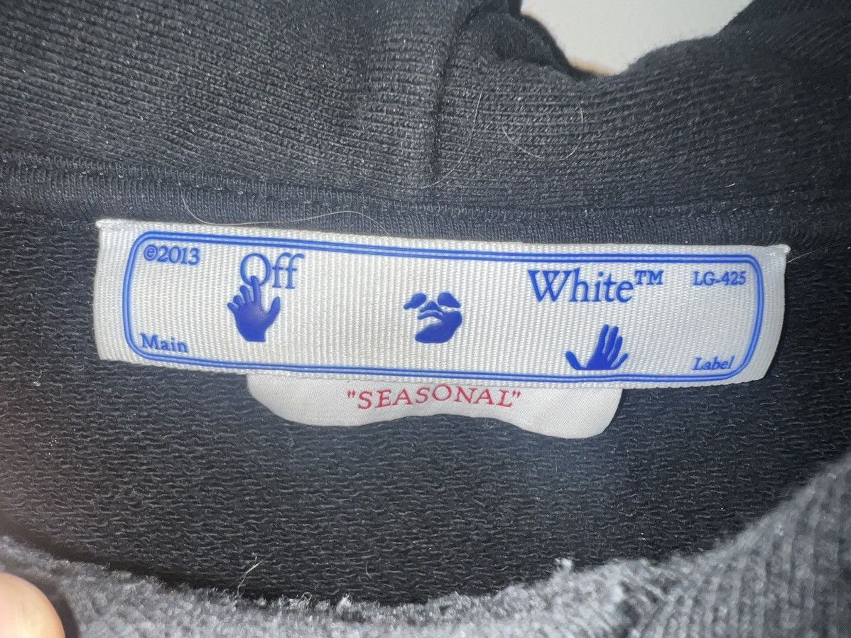Off-White Off white hoodie Size US M / EU 48-50 / 2 - 2 Thumbnail