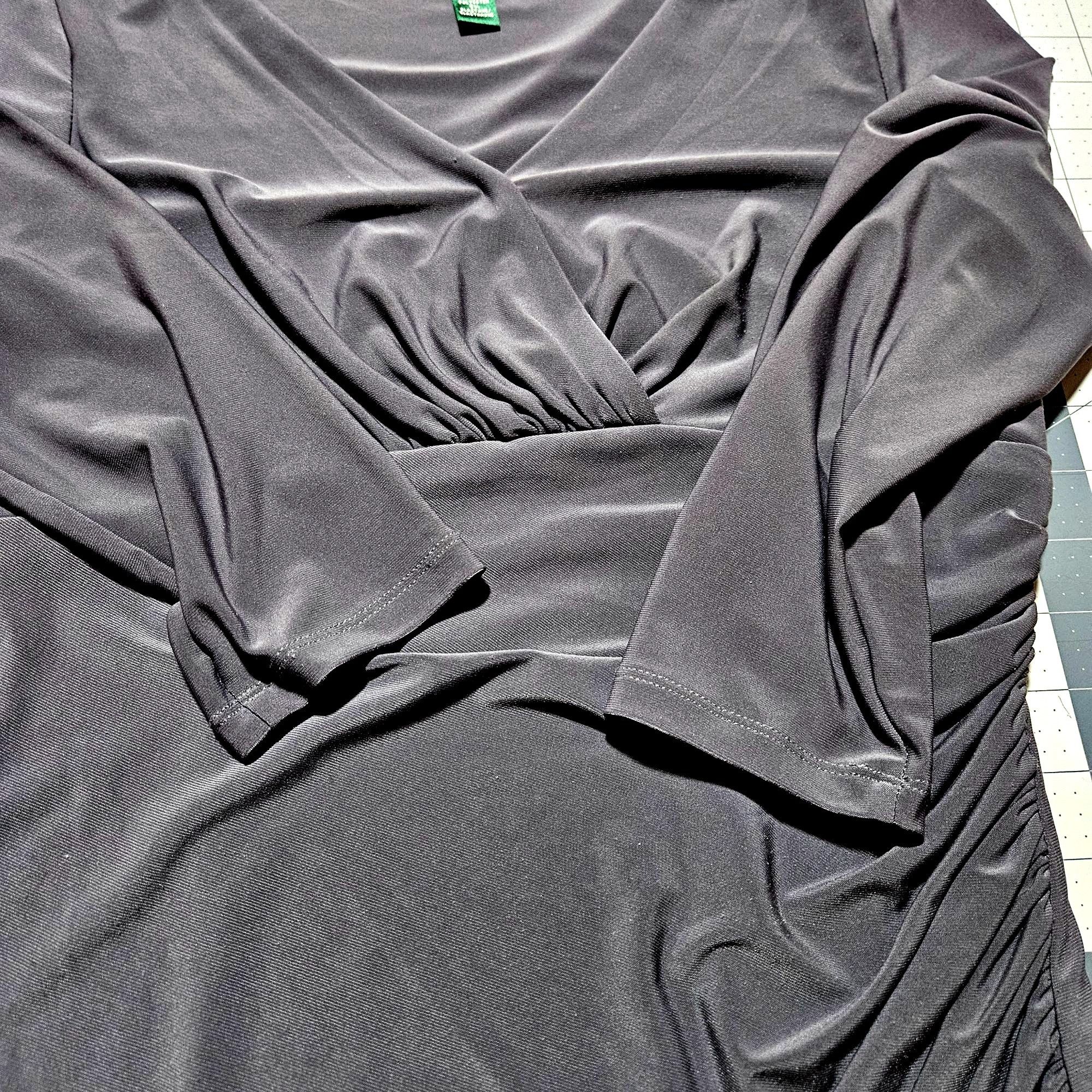 Lauren Ralph Lauren Lauren Ralph Lauren Woman Black Ruched Dress 4 Minimalist Co Size S / US 4 / IT 40 - 10 Thumbnail
