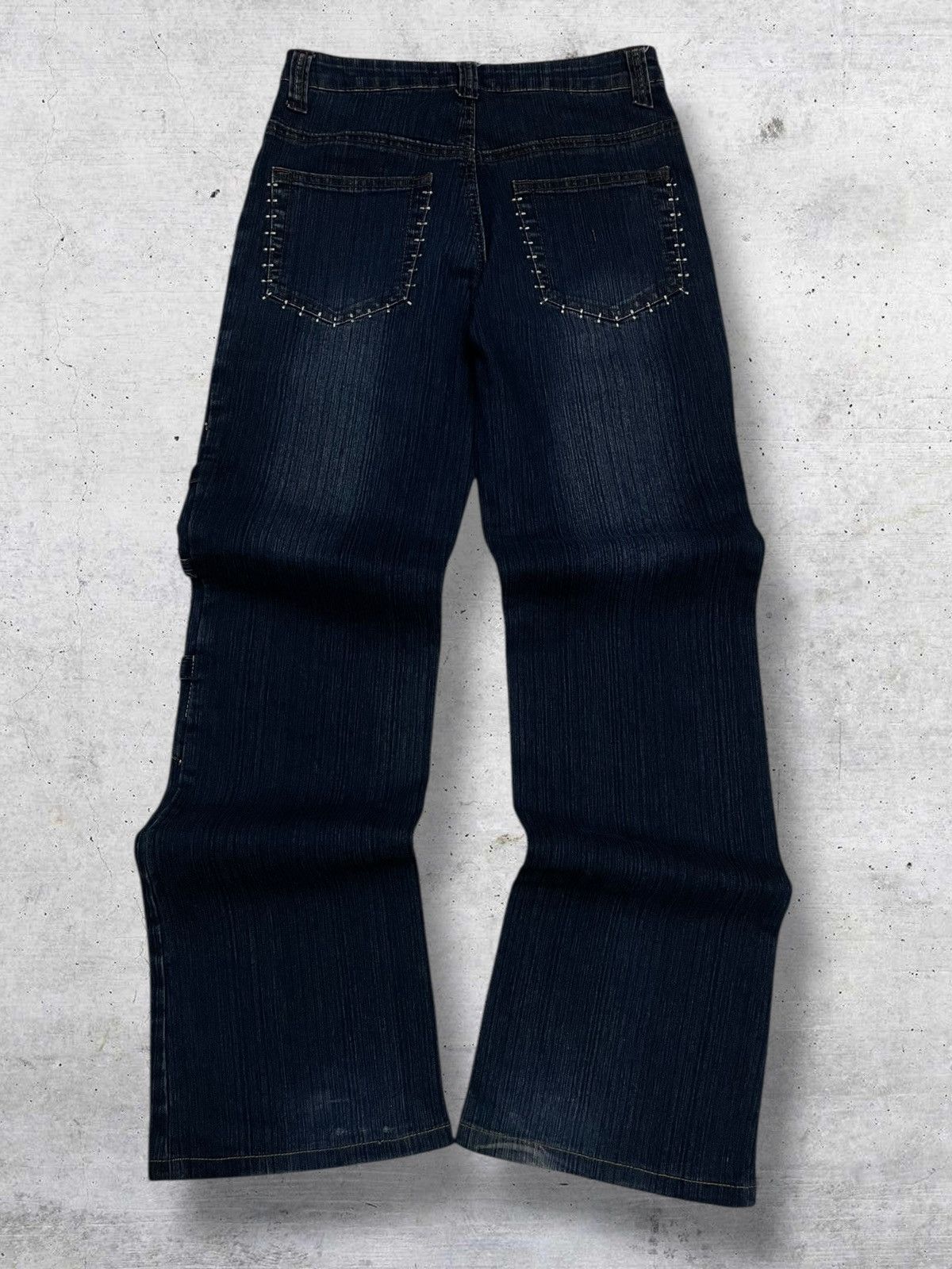 Tornado Mart VINTAGE T&T OG JAPANESEBRAND 1990S POP PUNK FLARED CUT DENIM Size US 27 - 8 Thumbnail
