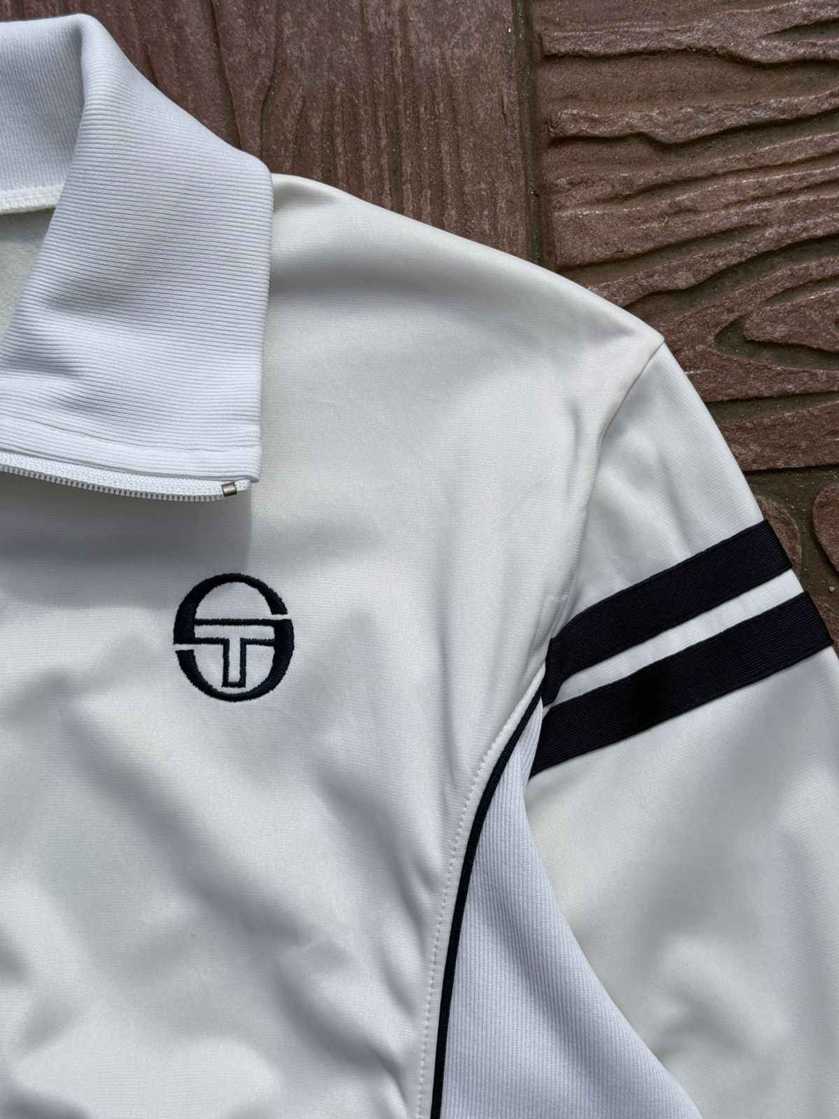 Sergio Tacchini × Vintage Vintage 80’s-90’s Sergio Tacchini Casual Jacket Size US M / EU 48-50 / 2 - 4 Thumbnail