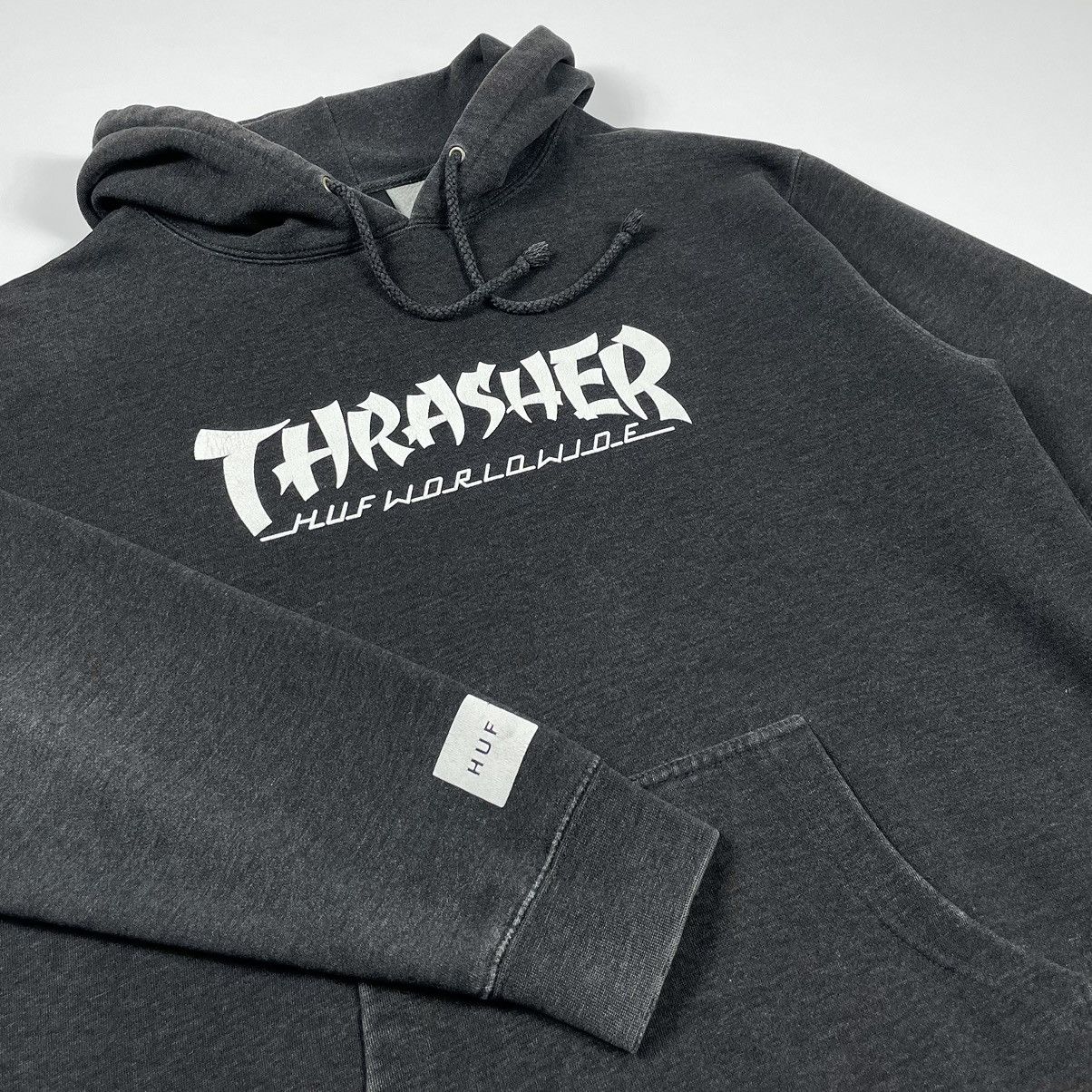 Huf × Thrasher Thrasher X HUF WorldWide Hoodie Size US L / EU 52-54 / 3 - 11 Thumbnail