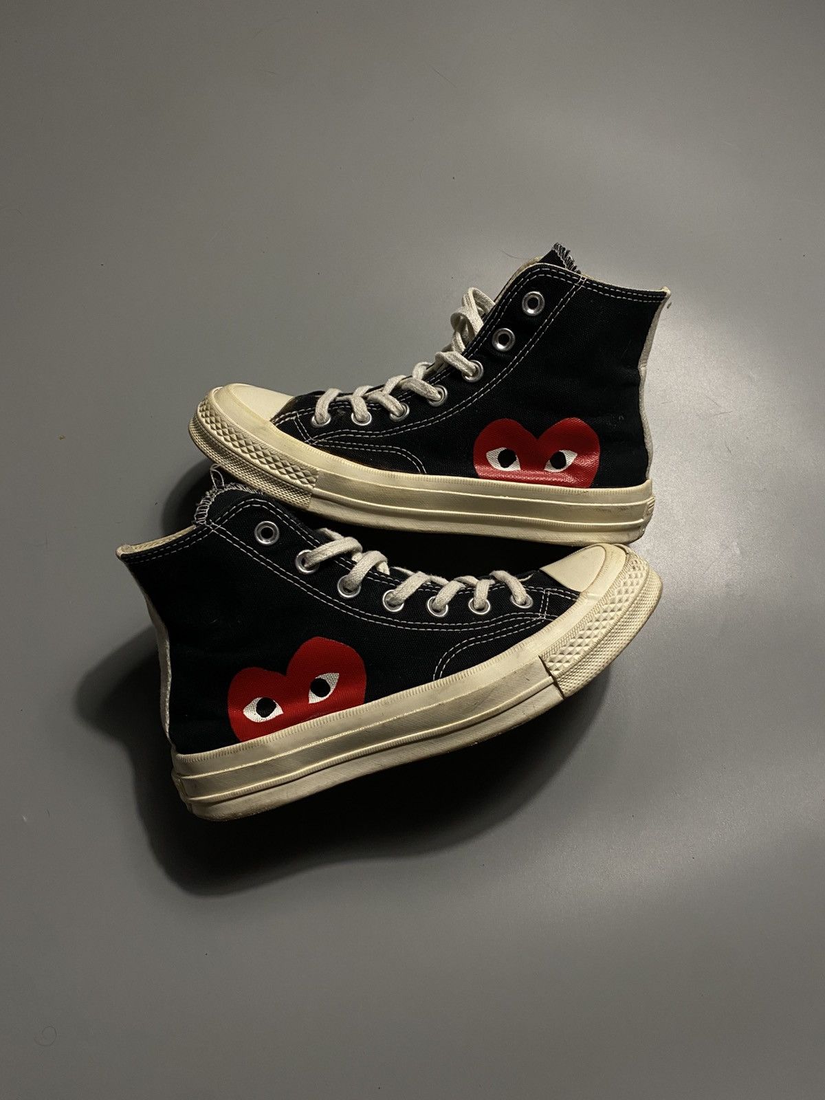 Comme des Garcons CDG x Converse hi-top sneakers Size US 7 / IT 37 - 1 Thumbnail