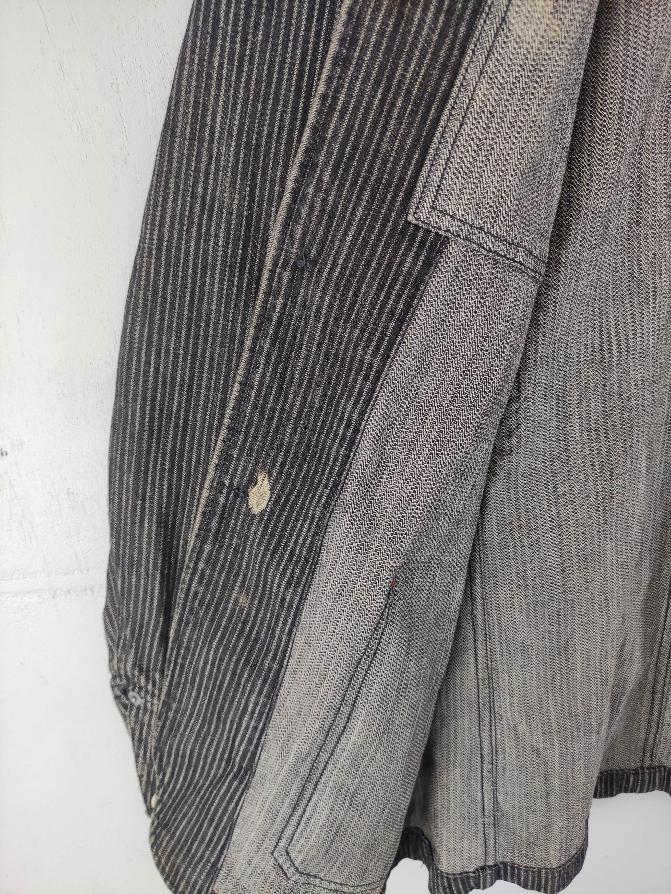 Japanese Brand Vintage On Board Denim Chore Coat Jacket Size US M / EU 48-50 / 2 - 5 Thumbnail