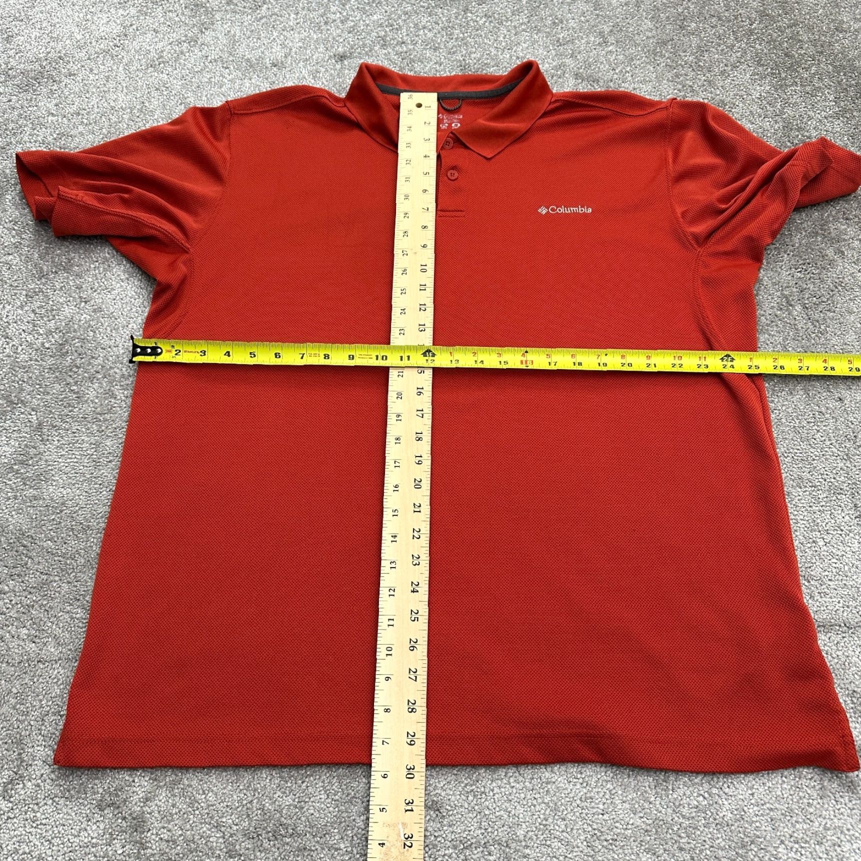 Vintage Columbia Polo Shirt Men XXL Red Short Sleeve Omni Shade PFG Utilizer Shirt Casual Outdoor Fishing Golf Walking - Columbia Size US XXL / EU 58 / 5 - 7 Thumbnail