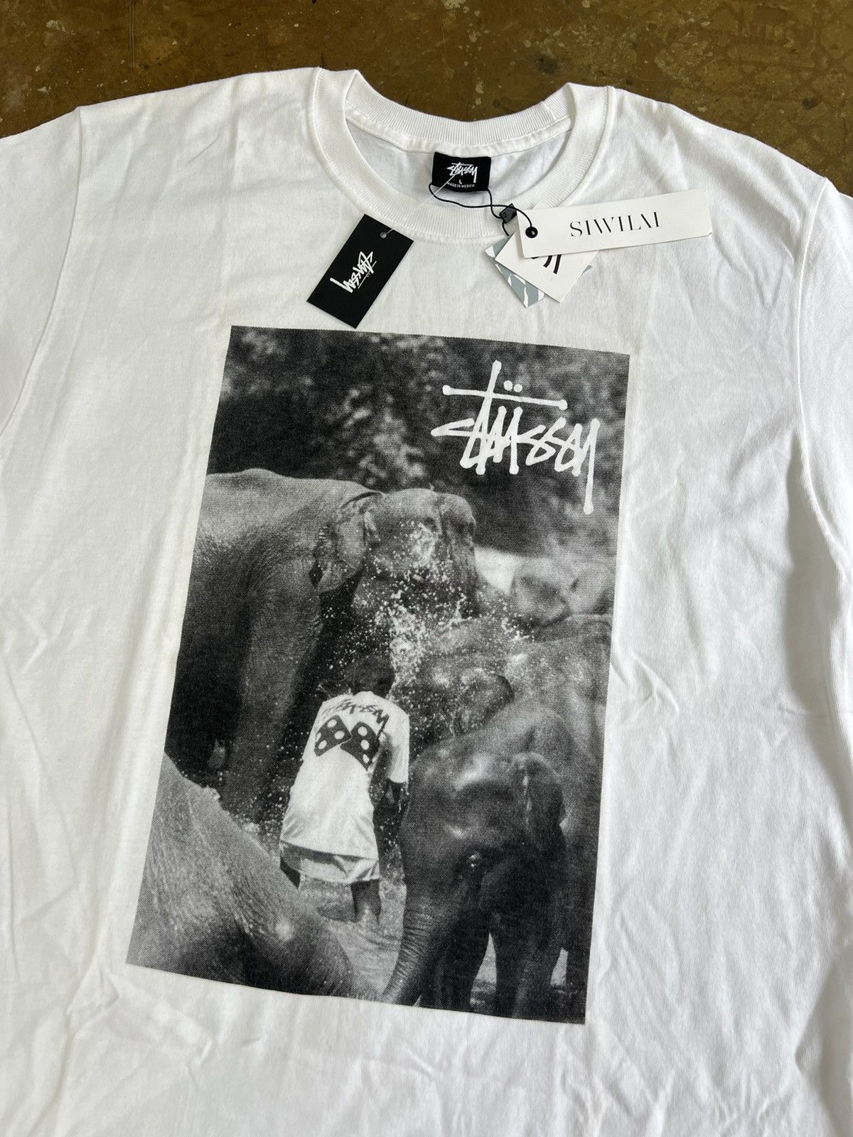 Stussy Stussy Elephant Archive Pop-Up AT Siwilai Thailand 2019 Tee Size US L / EU 52-54 / 3 - 2 Thumbnail