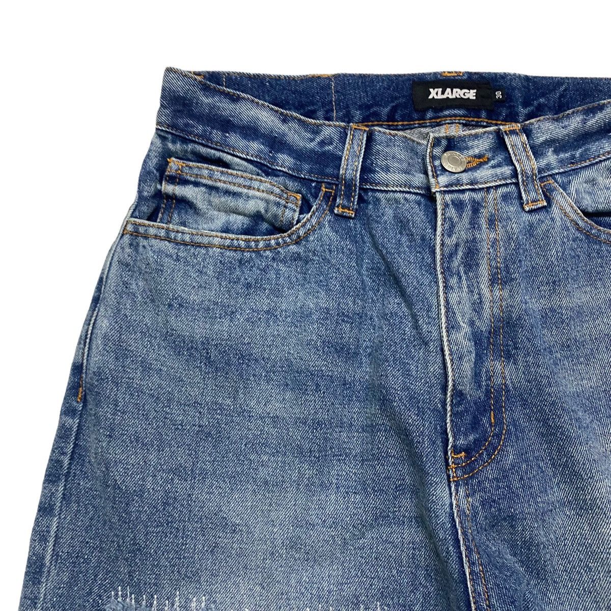 X-LARGE XLARGE Distressed Denim Baggy Jeans Size US 30 / EU 46 - 4 Thumbnail