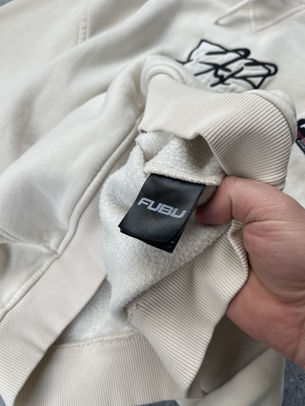 Fubu × Vintage Vintage Y2K Fubu Rap Hoodie Embroidered Logo Karl Kani Style Size US S / EU 44-46 / 1 - 10 Thumbnail