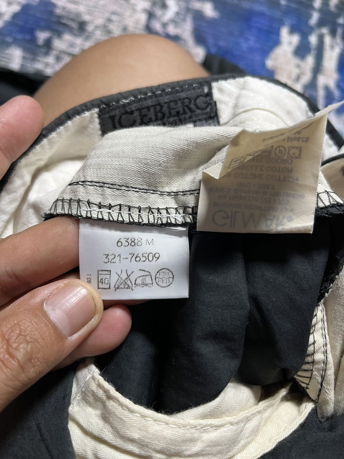 Designer × Iceberg ⚡️Vintage iceberg Gilmar Khakis Pants Made italy Size US 32 / EU 48 - 7 Thumbnail
