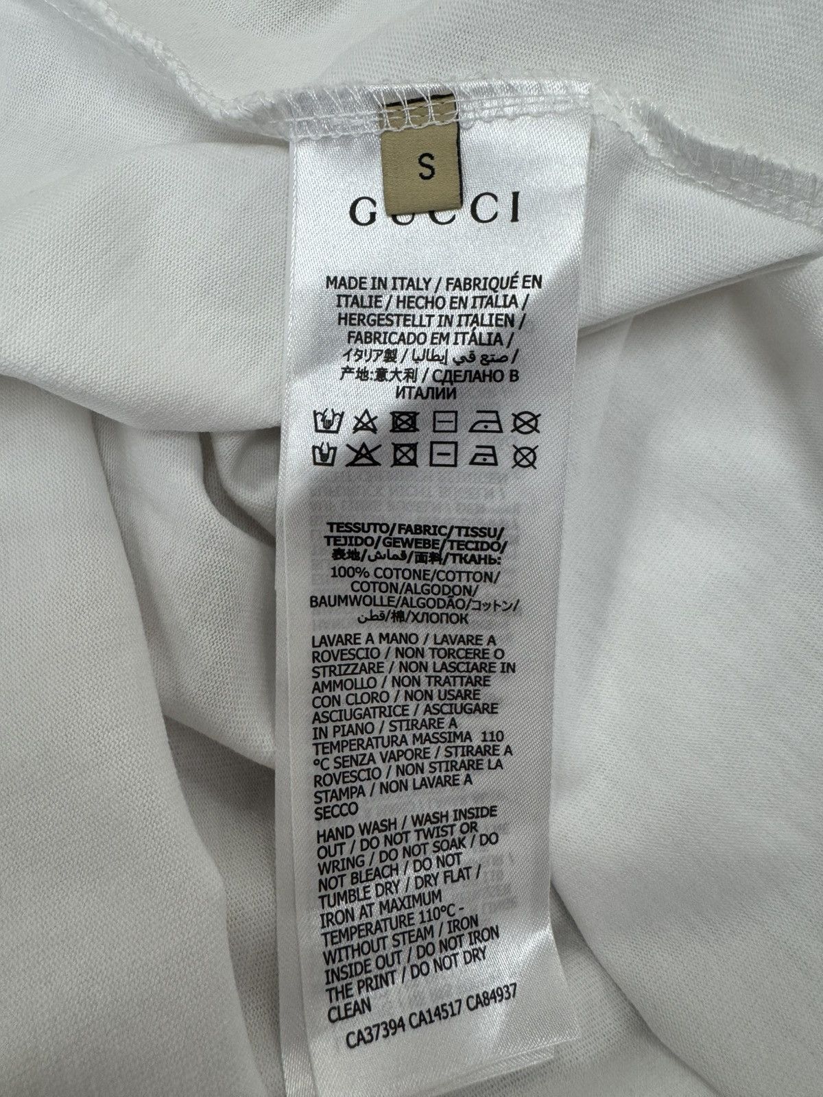 Gucci Gucci ‘Music Is Mine’ 100th Anniversary Tee Size US S / EU 44-46 / 1 - 4 Thumbnail