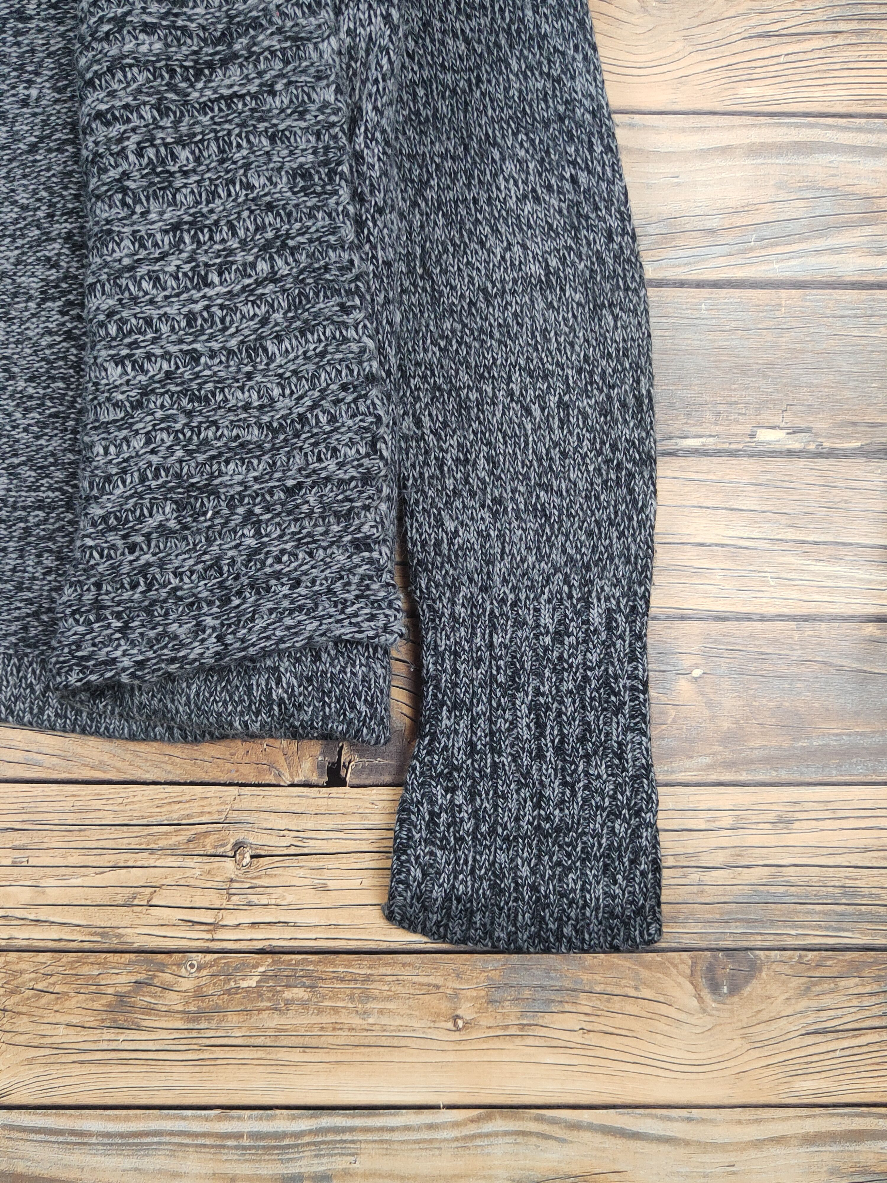 Homespun Knitwear × Japanese Brand Sam Aris Black Knitwear Cardigan #W1080 Size US M / EU 48-50 / 2 - 6 Thumbnail