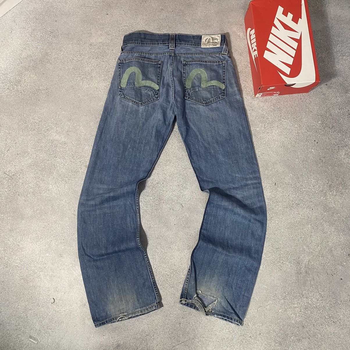 Evisu Evisu puma Jeans Vintage Y2K Size US 34 / EU 50 - 1 Thumbnail
