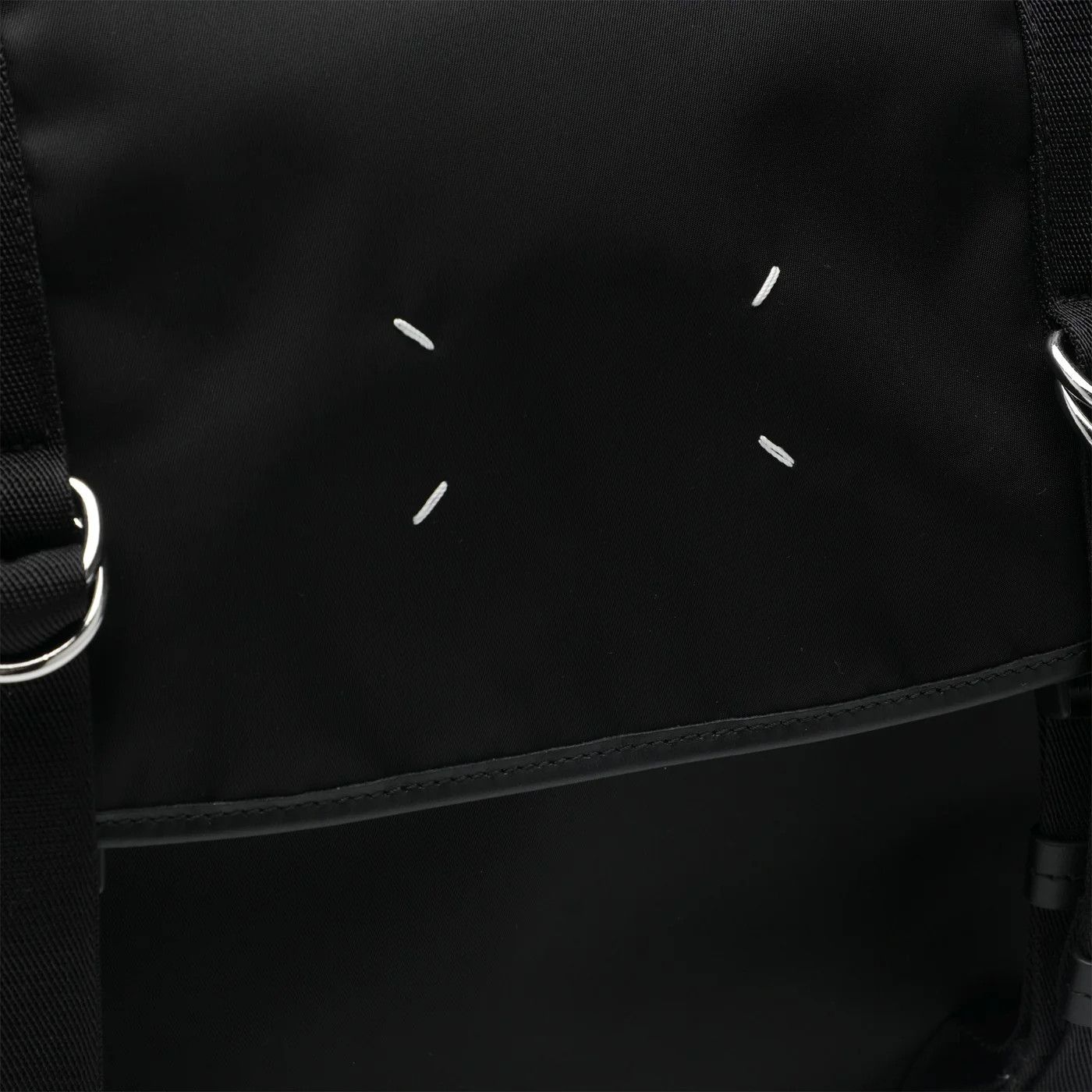 Maison Margiela o1d2blof0526 Size: OS / High Tech Messenger Bag in Black Size ONE SIZE - 6 Thumbnail