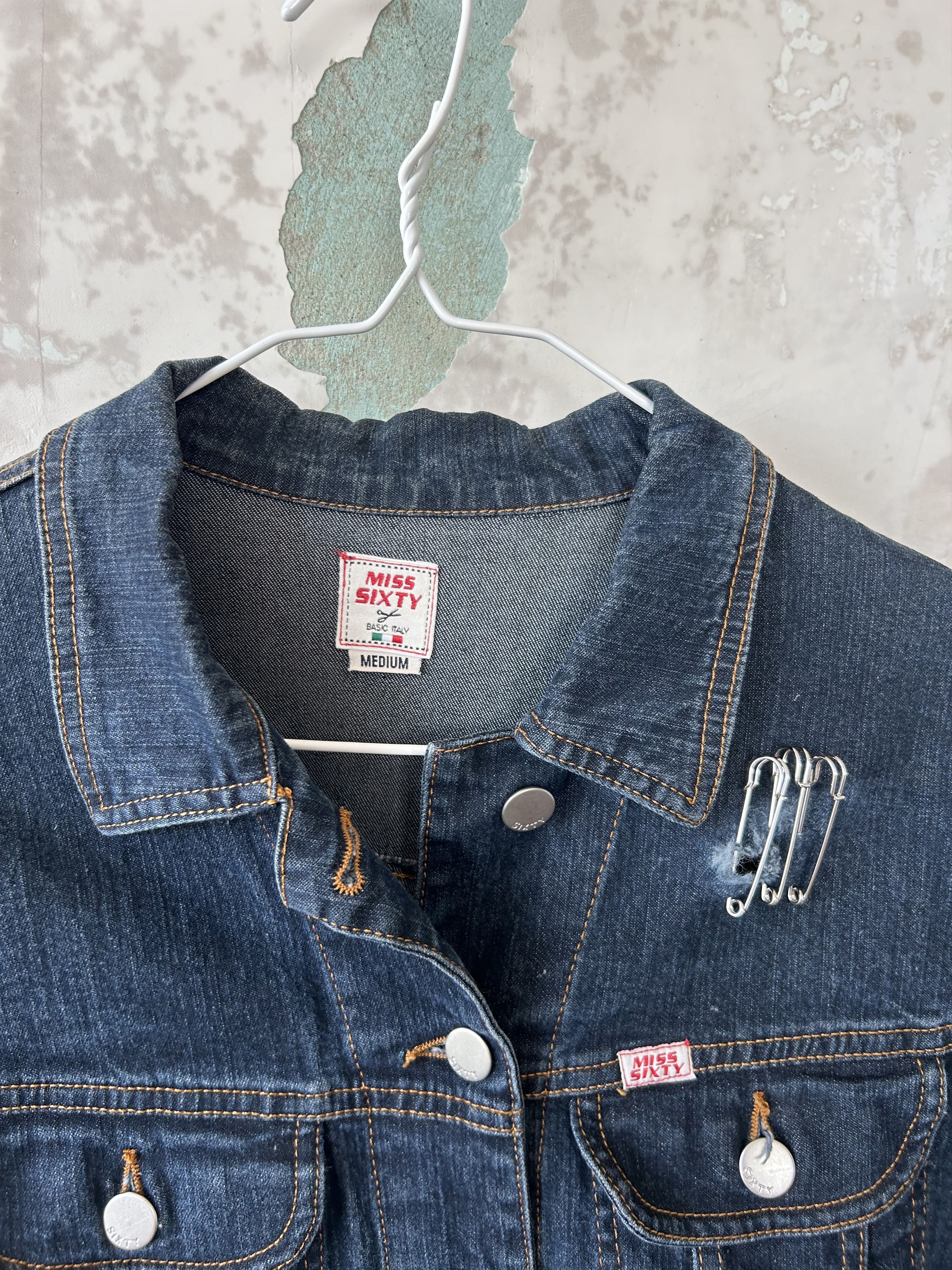 Miss Sixty × Vintage Vintage Miss Sixty denim jacket with fur 2000s y2k Size M / US 6-8 / IT 42-44 - 5 Thumbnail