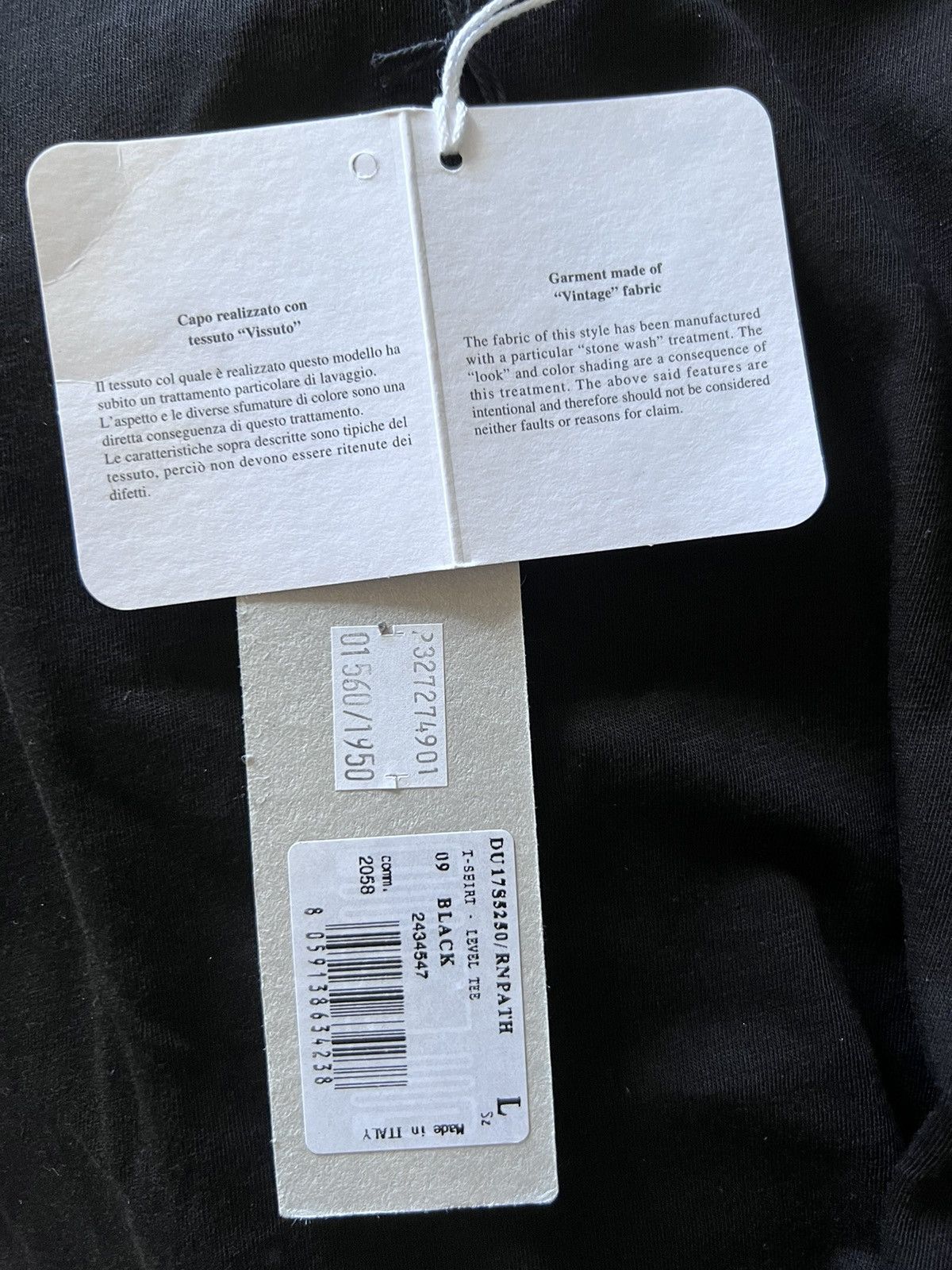 Rick Owens Rick owens level t shirt sz L Size US L / EU 52-54 / 3 - 4 Thumbnail