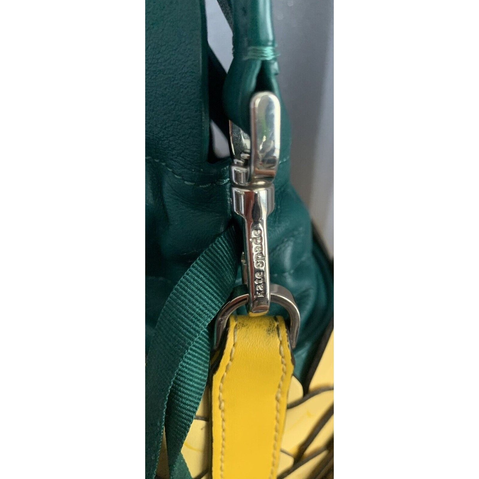 Kate Spade Kate Spade New York Pineapple Crossbody Yellow Leather Purse Size ONE SIZE - 9 Thumbnail