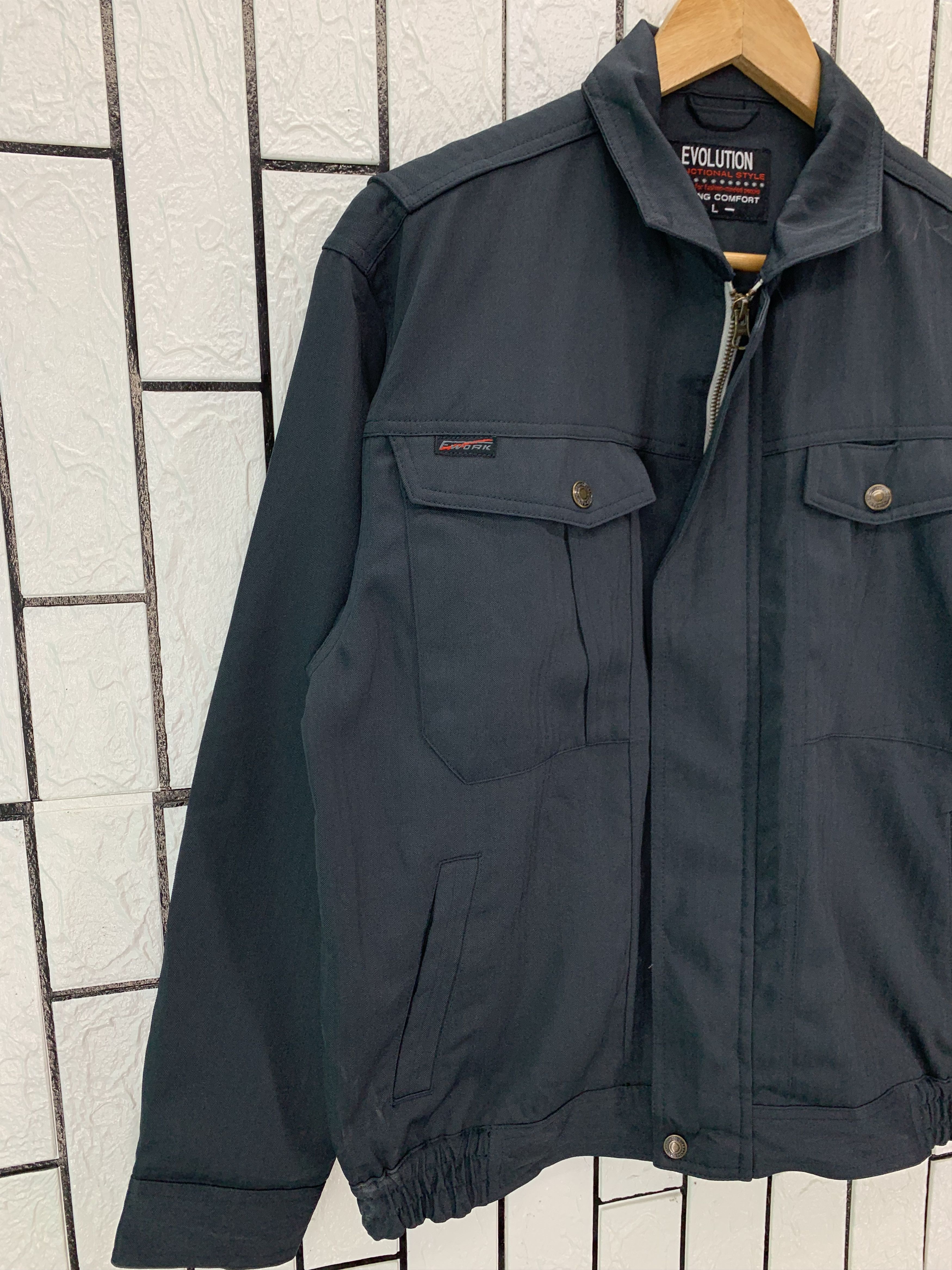 Japanese Brand Evolution Workwear Jacket Size US M / EU 48-50 / 2 - 3 Thumbnail