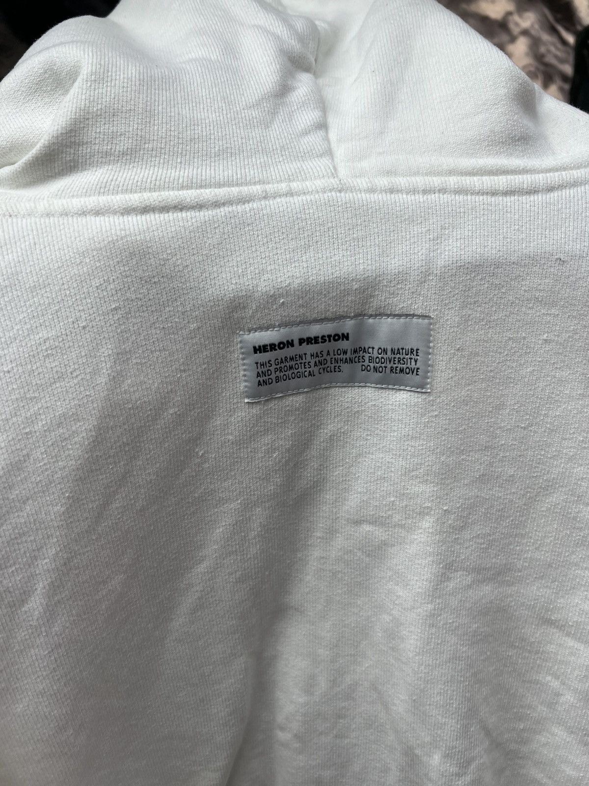 Heron Preston Heron Preston White Hoodie Size US M / EU 48-50 / 2 - 9 Thumbnail
