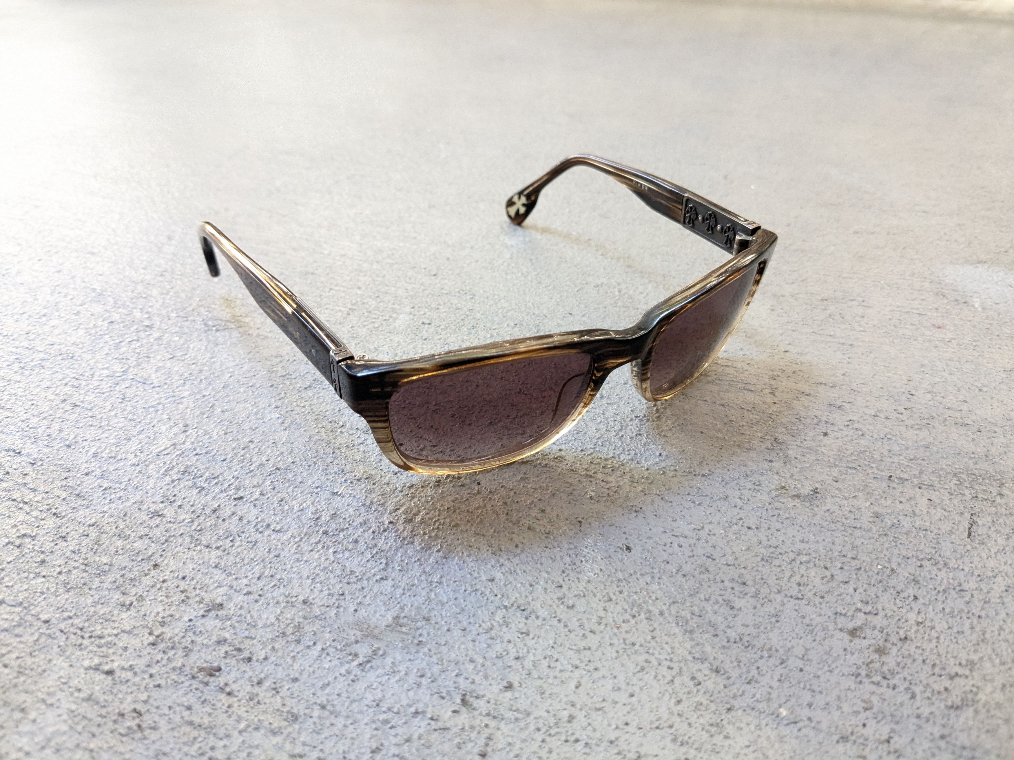 Chrome Hearts Chrome Hearts Sunglasses Brown Gradient Square Sterling Size ONE SIZE - 2 Thumbnail