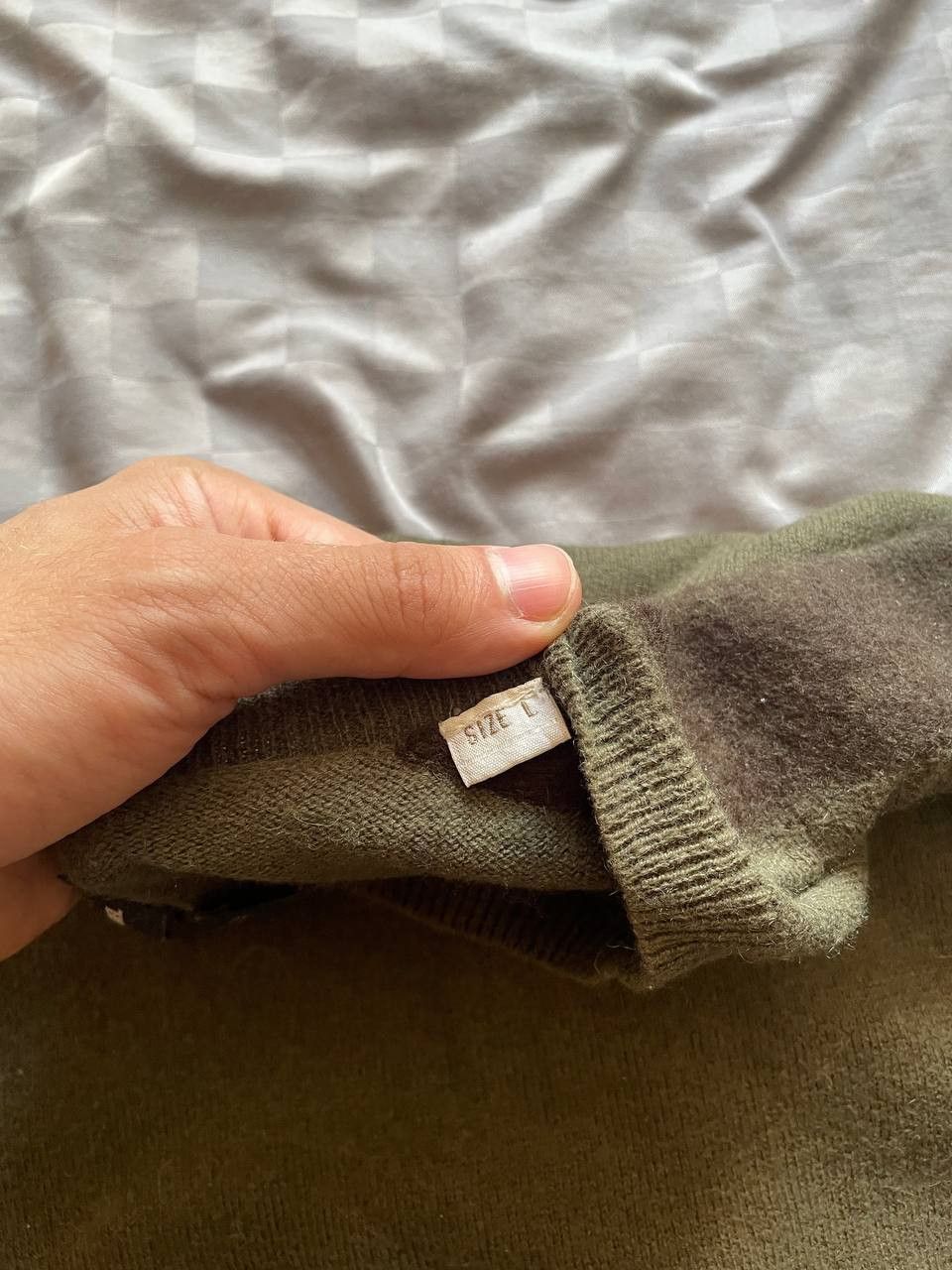 Diesel Vintage Diesel Knit Sweater Military 90s Avantgarde Y2K Size US L / EU 52-54 / 3 - 4 Thumbnail