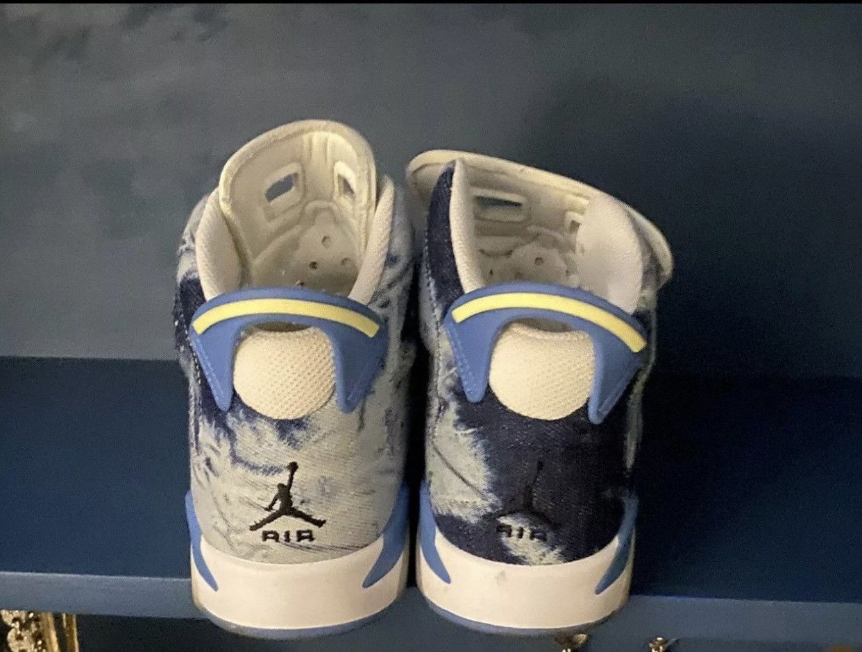 Jordan Brand Jordan 6 Denim Size US 6.5 / EU 39-40 - 3 Thumbnail