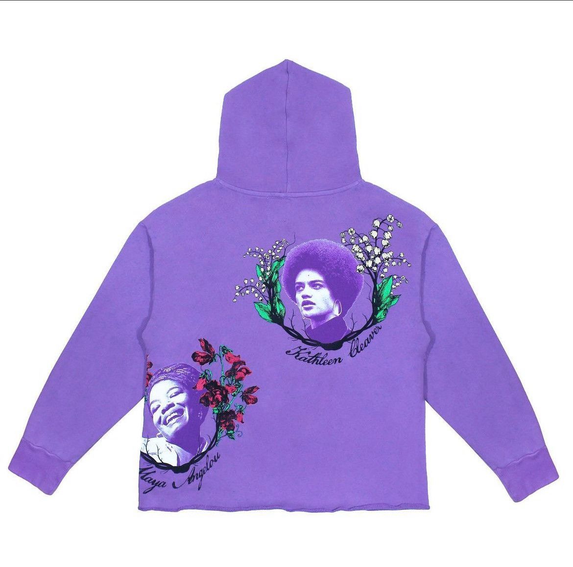 Barriers Barriers Powerful Black Woman Lavendar Hoodie Sz XL Size US XL / EU 56 / 4 - 3 Thumbnail
