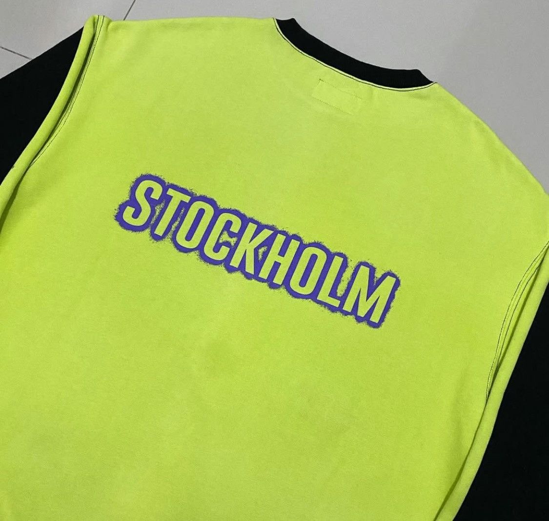 Japanese Brand Stockholm syndrome 2tone sweatshirt Size US L / EU 52-54 / 3 - 5 Thumbnail