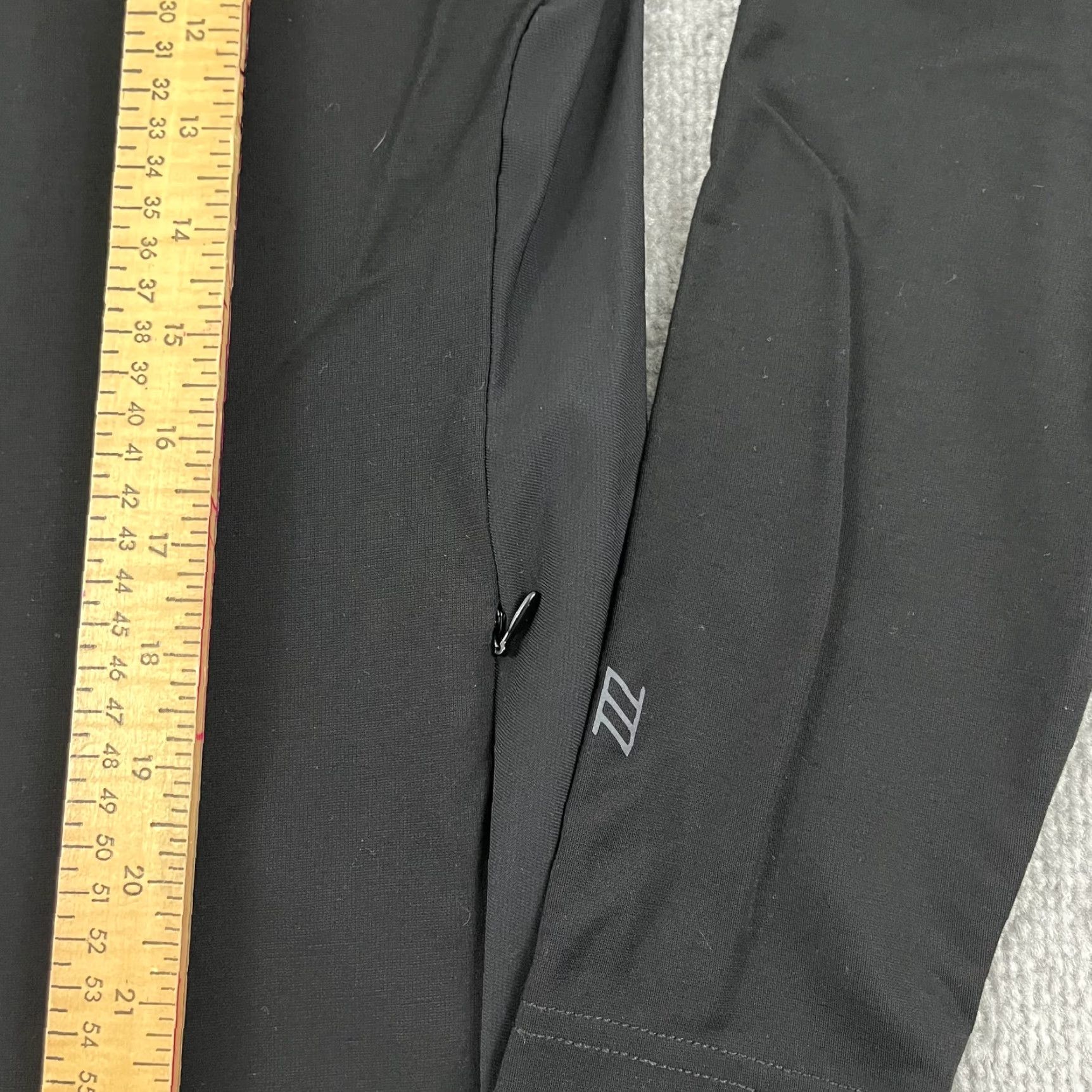 Vintage Zyia Active Jacket Mens L Black 1/2 Zip Pullover Running Training Gym Jacket Mens Large Black Half Zip Lightweight Breathable Regular Fit Size US L / EU 52-54 / 3 - 4 Thumbnail