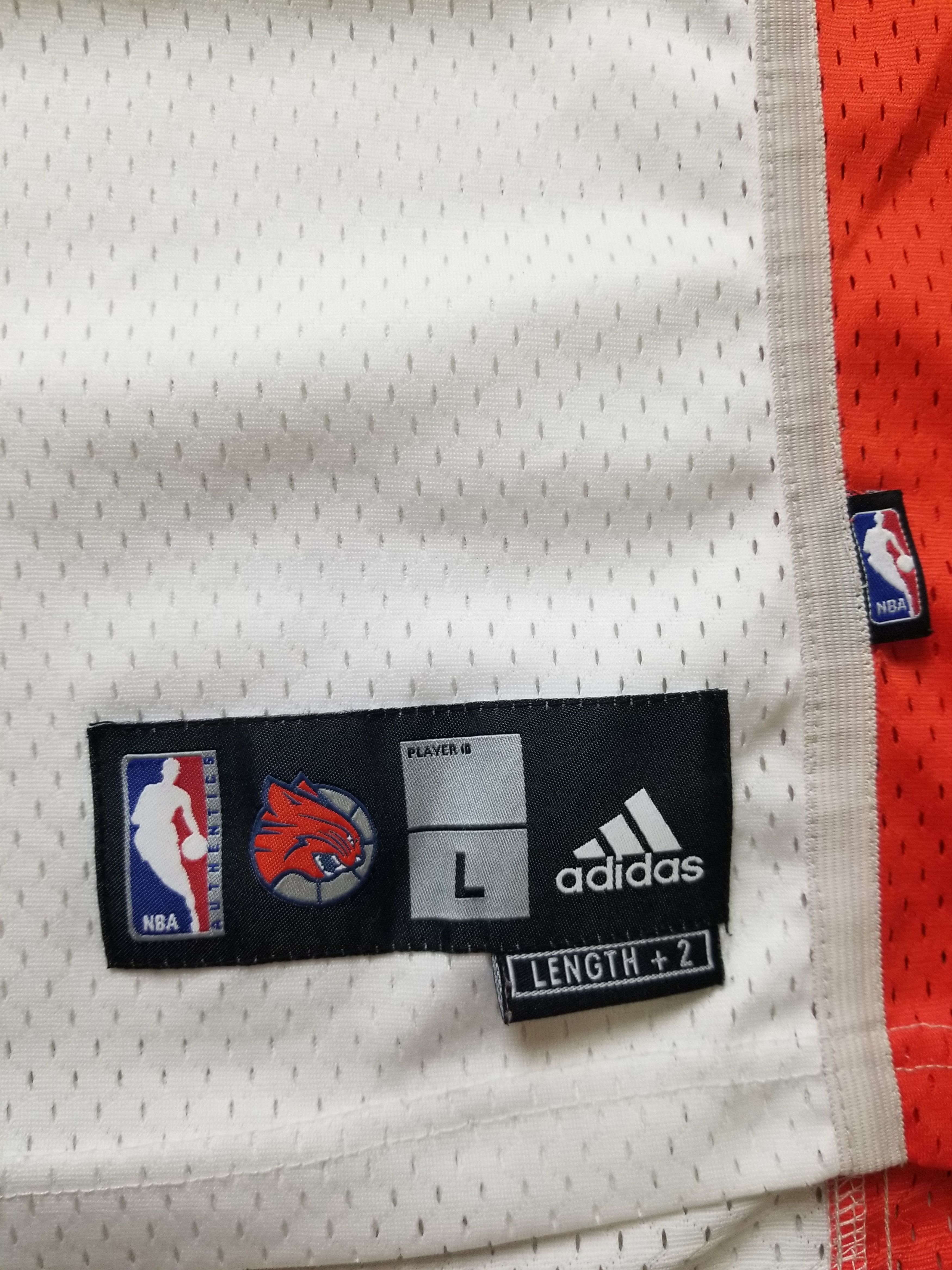 Adidas VTG Adidas Charlotte Bobcats #42 Sean May NBA Sewn Jersey Size US L / EU 52-54 / 3 - 16 Thumbnail