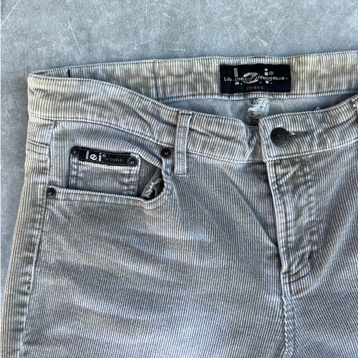 Other 2000s Vintage Lei Corduroy Faded Tan Pants -13 Size ONE SIZE - 2 Thumbnail