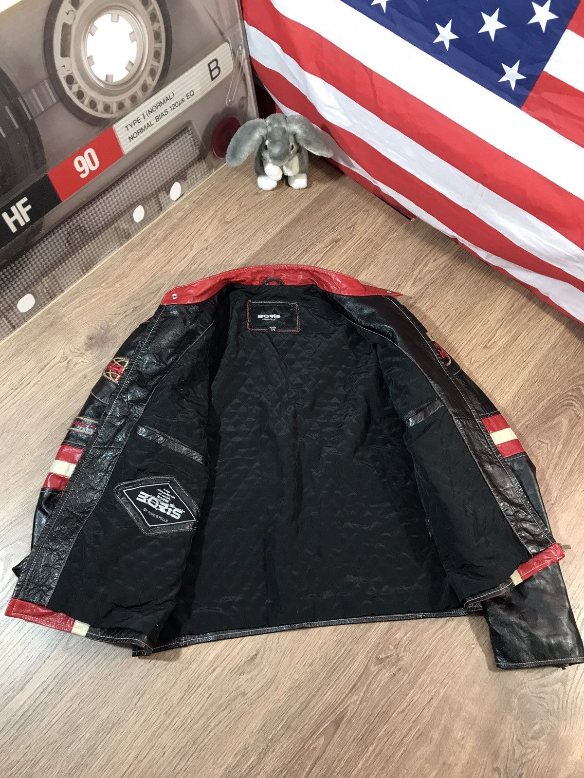 Vintage Vintage Leather Racing Moto Jacket Size US L / EU 52-54 / 3 - 7 Thumbnail