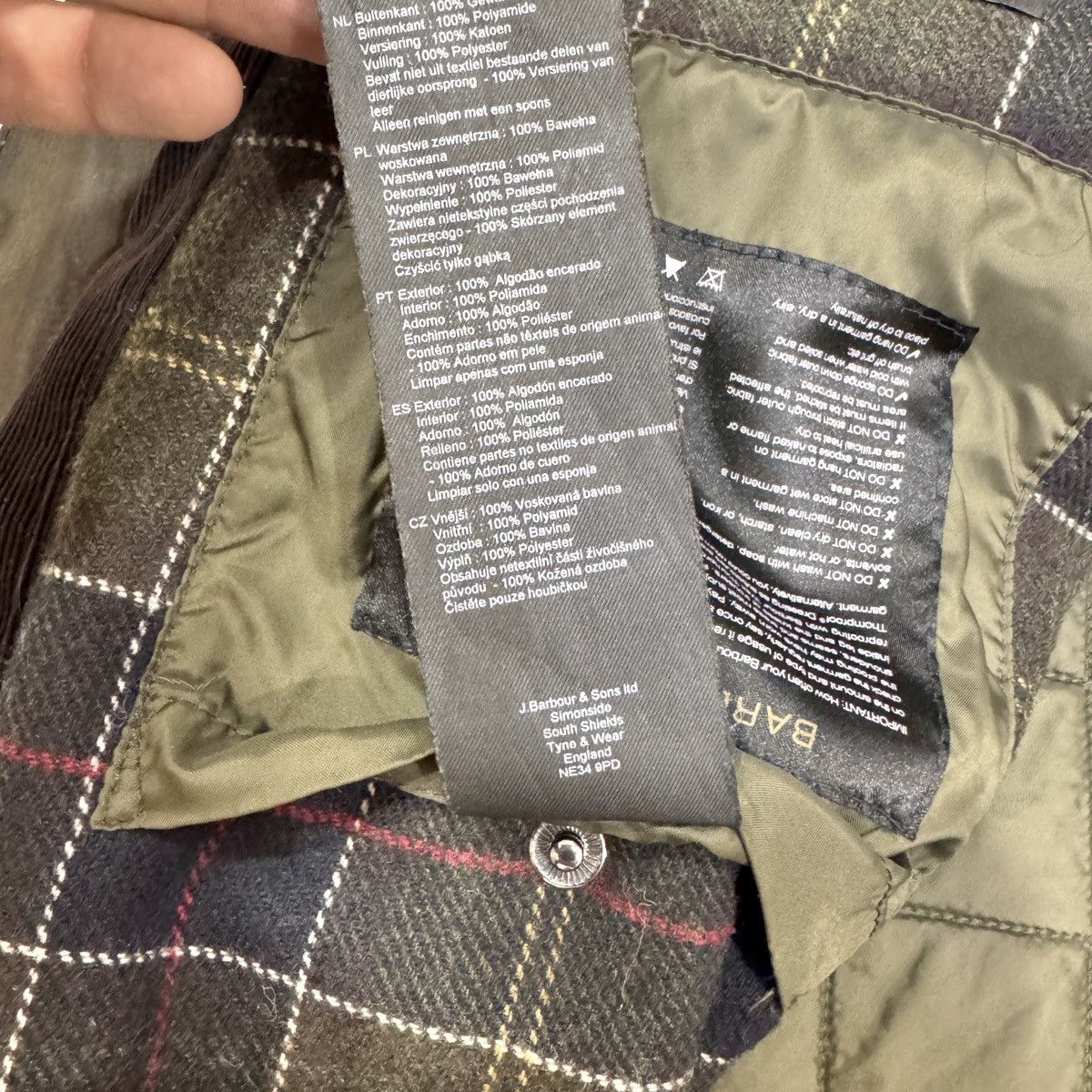 Barbour Barbour Kelsey Waxed Cotton L size Size US L / EU 52-54 / 3 - 13 Thumbnail