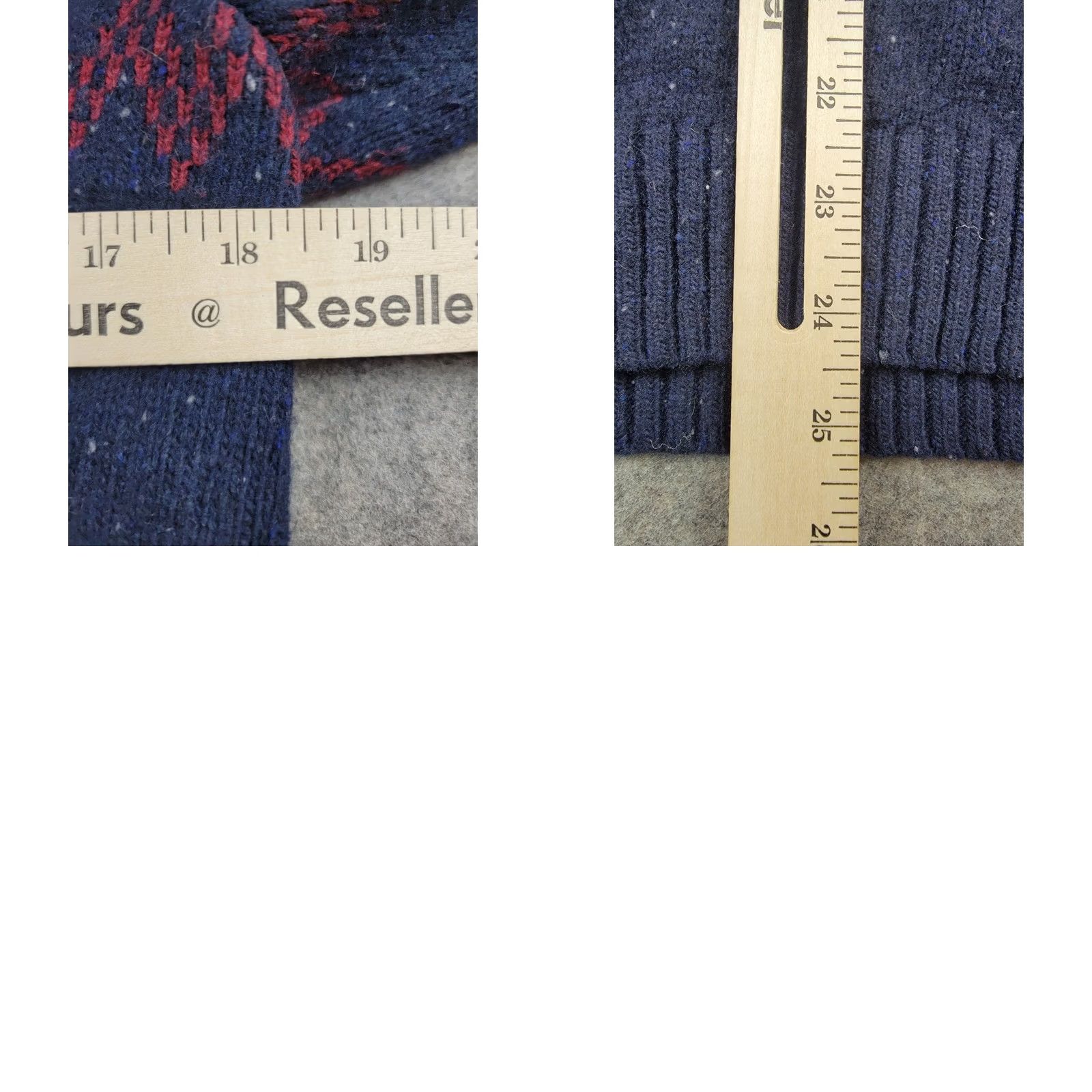 Ted Baker Ted Baker Sweater Mens Size 3 Medium Blue Fair Isle Lambswool Knit Pullover Size US M / EU 48-50 / 2 - 9 Thumbnail