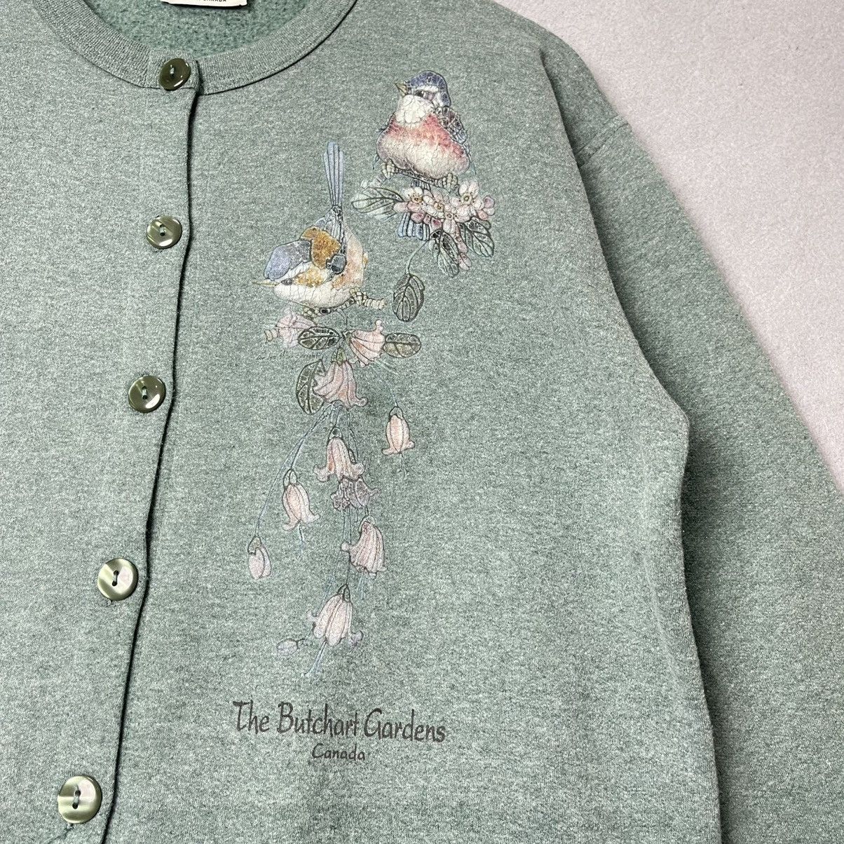 Vintage Vintage Canada North Butchart Gardens Cardigan Size M / US 6-8 / IT 42-44 - 3 Thumbnail