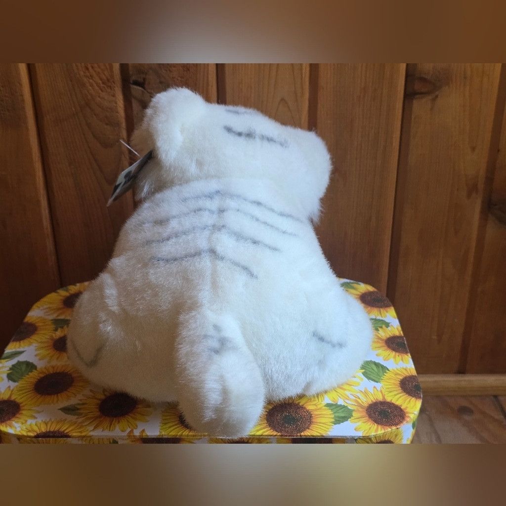 The Unbranded Brand Siegfried & Roy 1999 Mirage Roaring White Plush Tiger NWT Size ONE SIZE - 6 Thumbnail