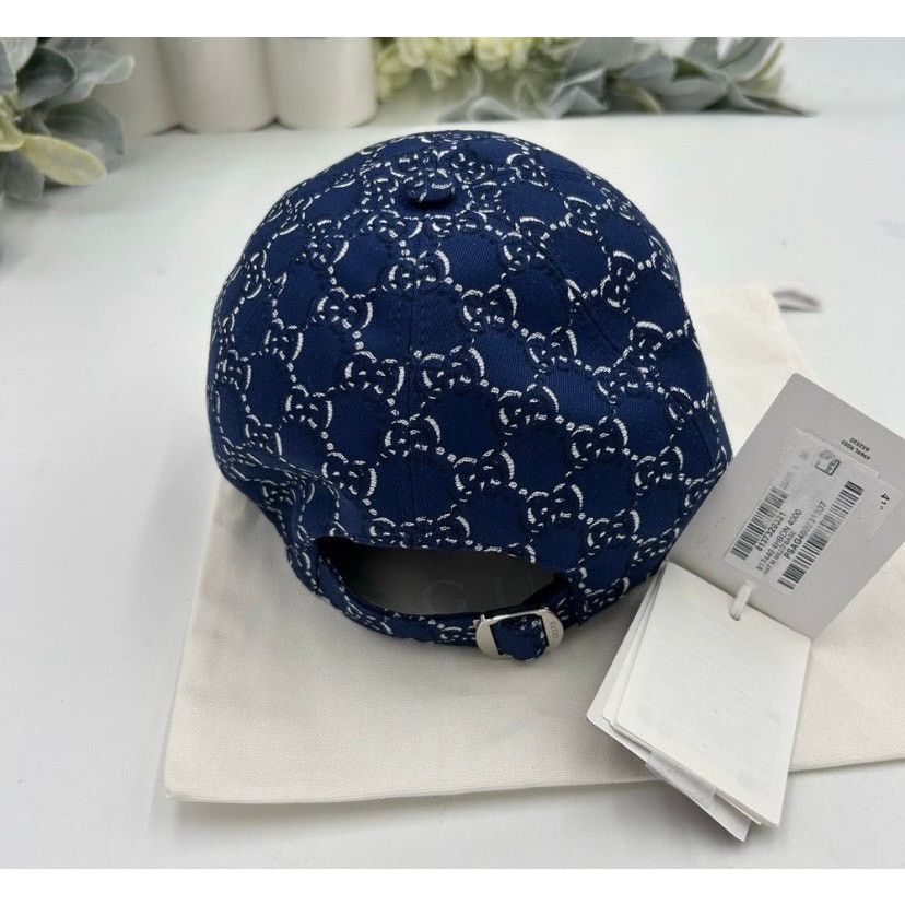 Gucci Men's Gucci, blue shadow GG adjustable baseball camp size m Size ONE SIZE - 3 Thumbnail