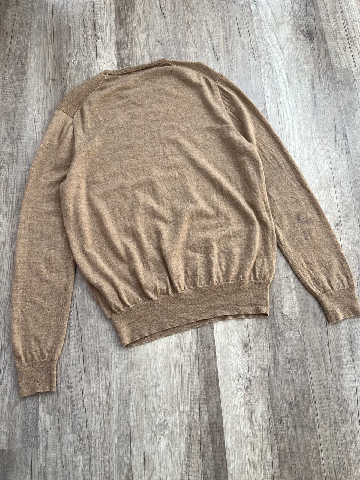 Polo Ralph Lauren Polo Ralph Lauren Sweater Brown Men Size M Size US M / EU 48-50 / 2 - 4 Thumbnail