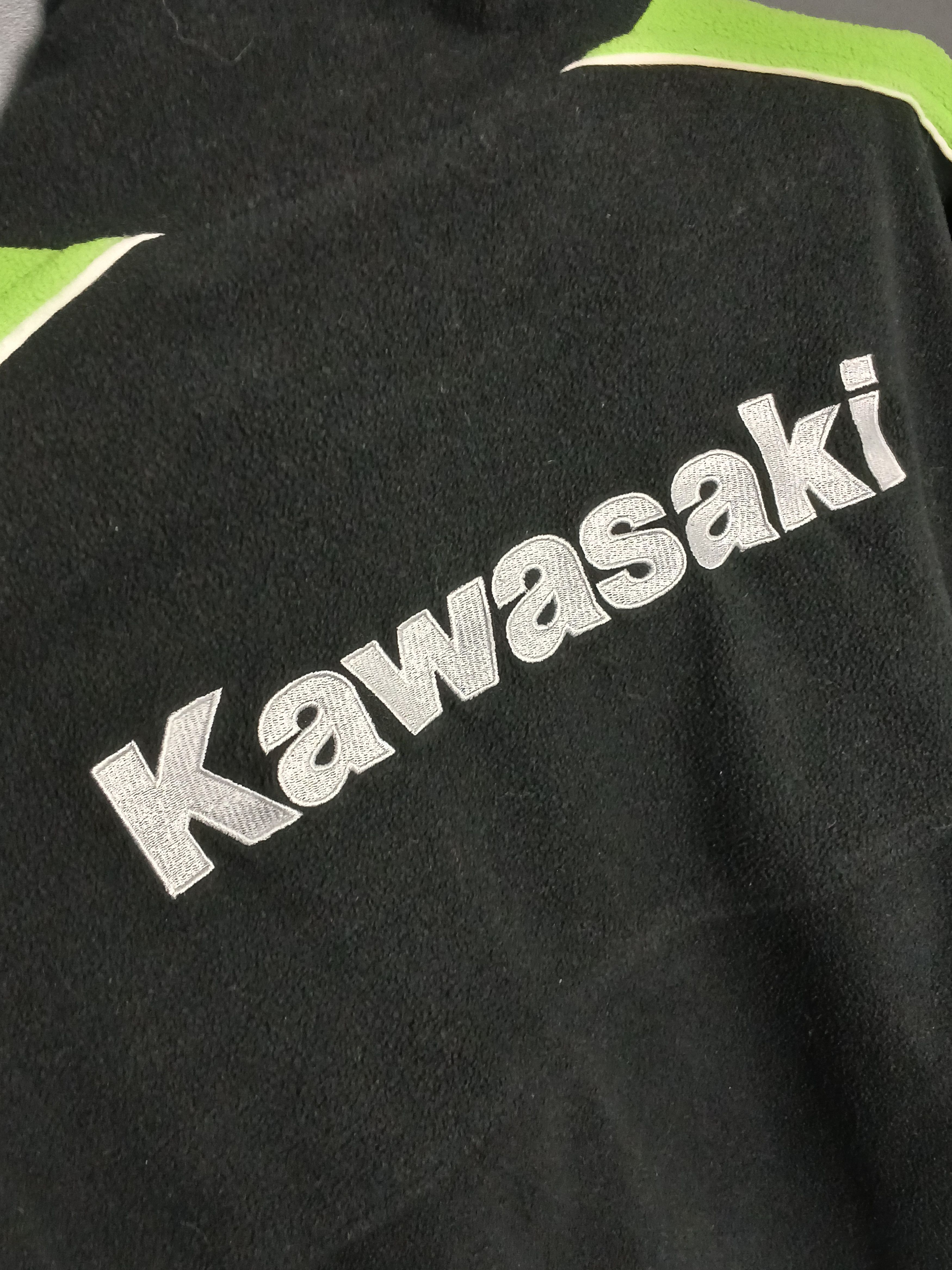 Other Kawasaki Racing Moto Fleece Jacket Size US XL / EU 56 / 4 - 4 Thumbnail