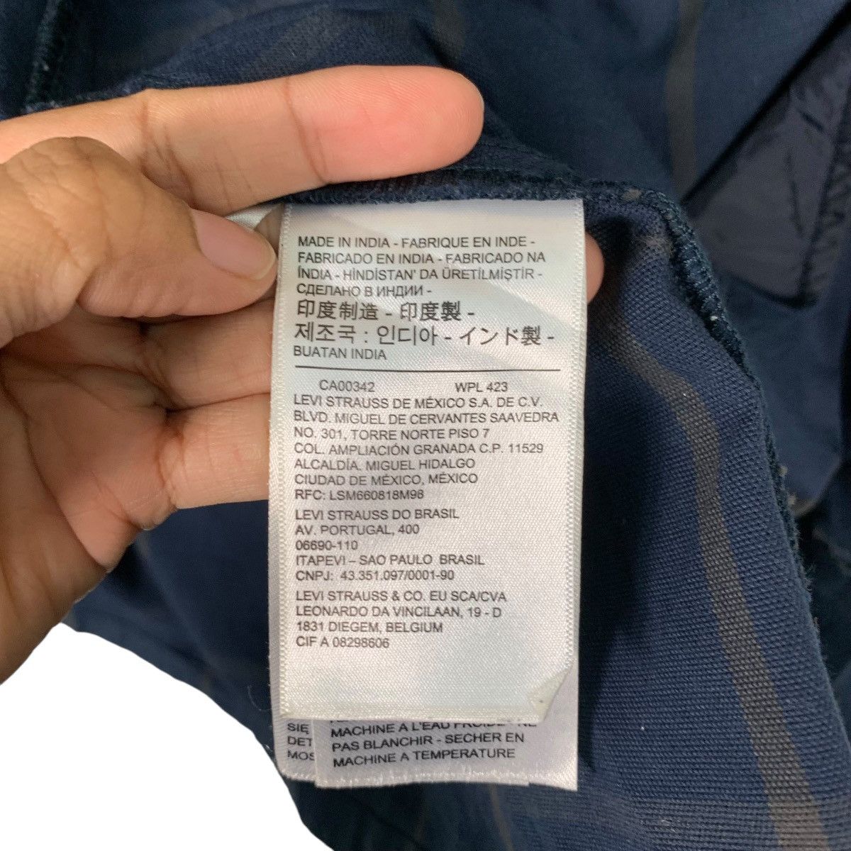Levi's LEVIS Checked Work Shirt Flannel Jacket #1131-C52 Size US XL / EU 56 / 4 - 20 Thumbnail