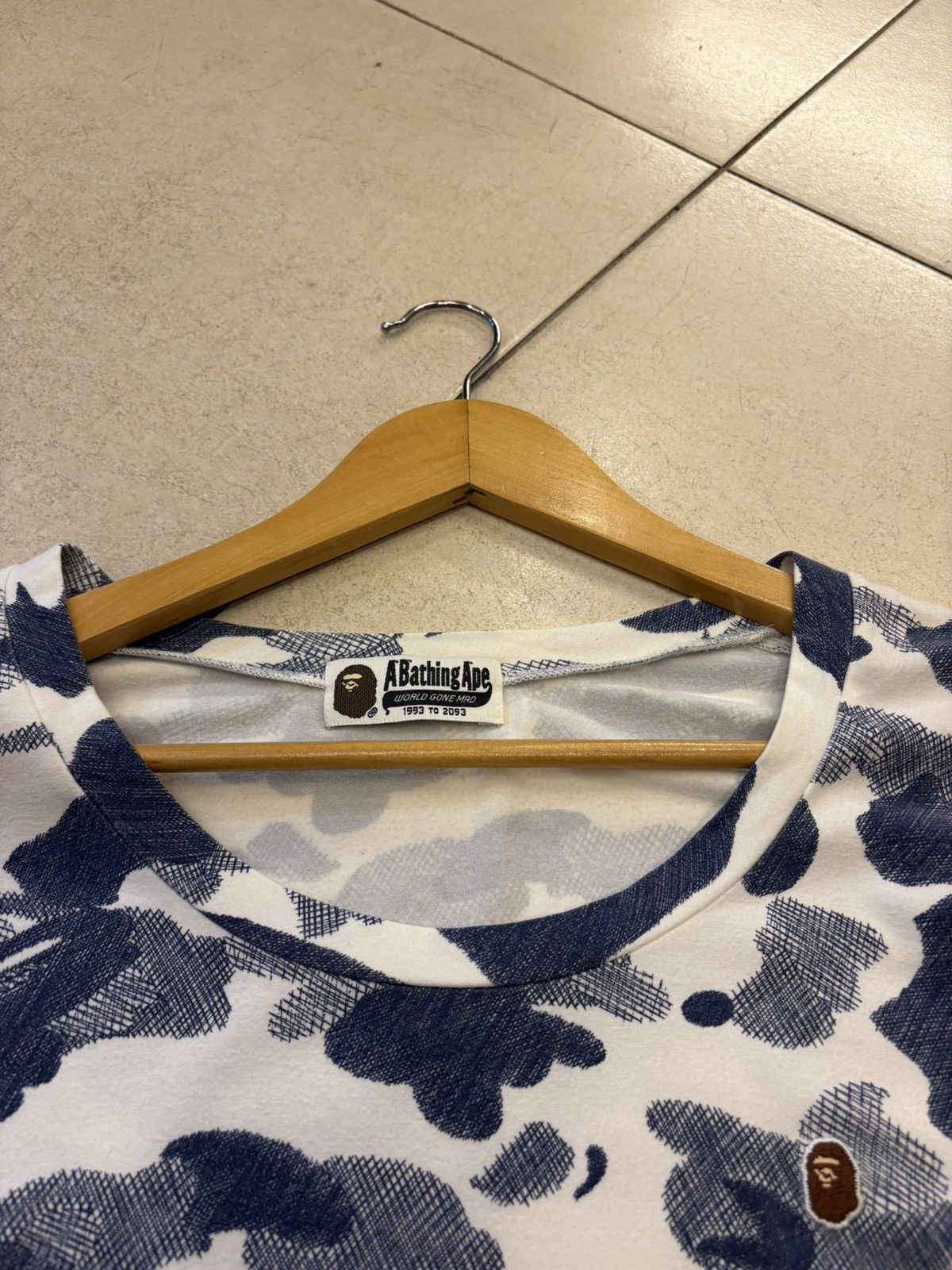 Bape Vintage A Bathing Ape Fullprint Shirt 🔥 Size M / US 6-8 / IT 42-44 - 3 Thumbnail