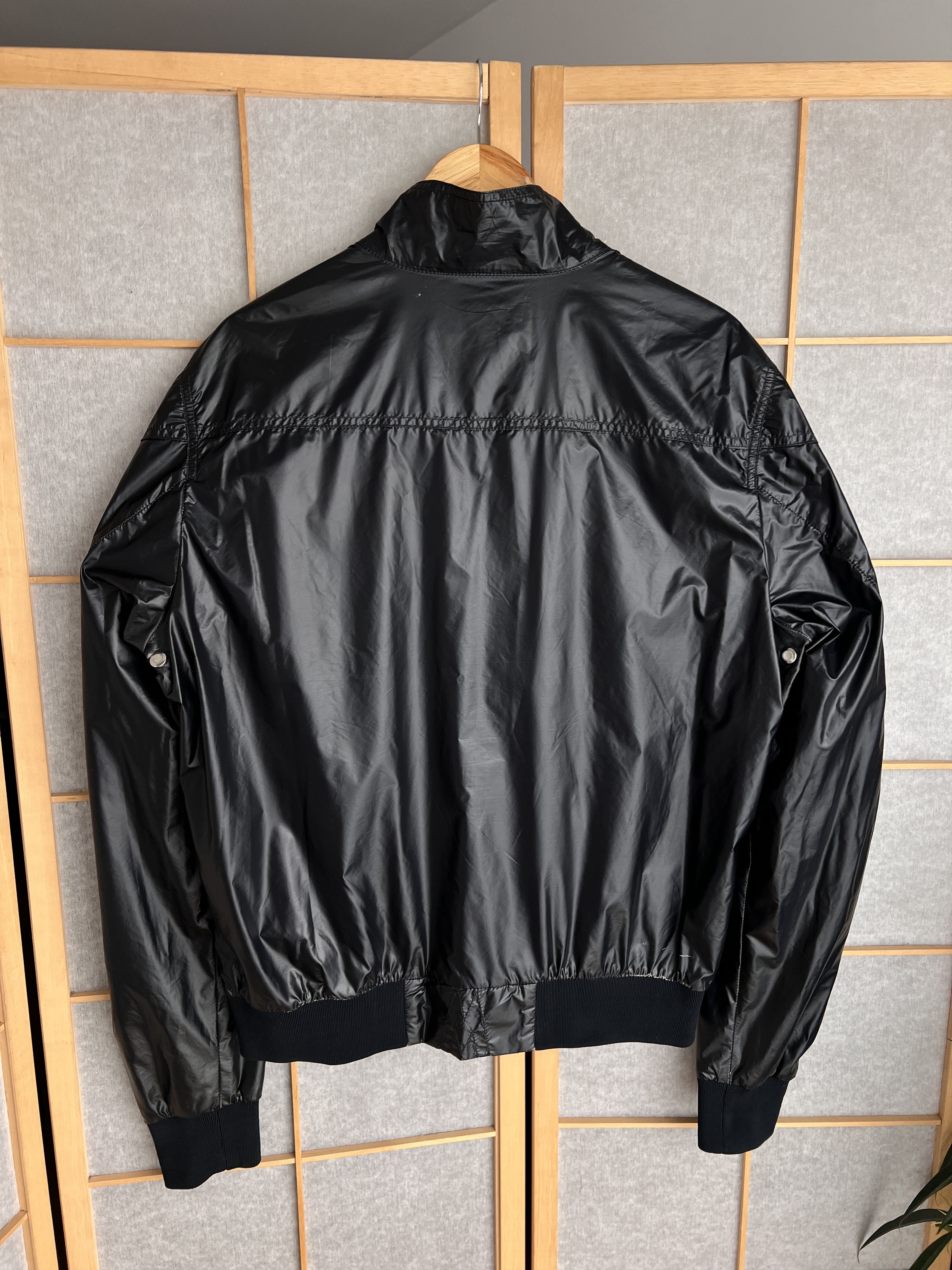 Moncler Moncler Pomolos jacket luxury PU leather vintage bomber rare Size US L / EU 52-54 / 3 - 17 Thumbnail